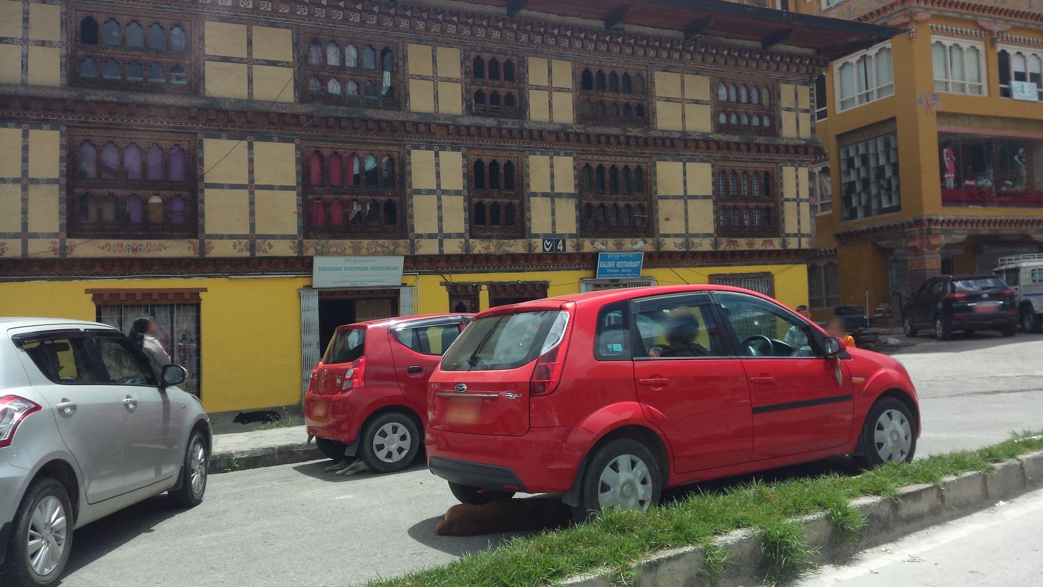 Street view near The Capital Hotel, Thimphu, Thimphu — © nirabpudasaini (CC BY-SA · Mapillary)