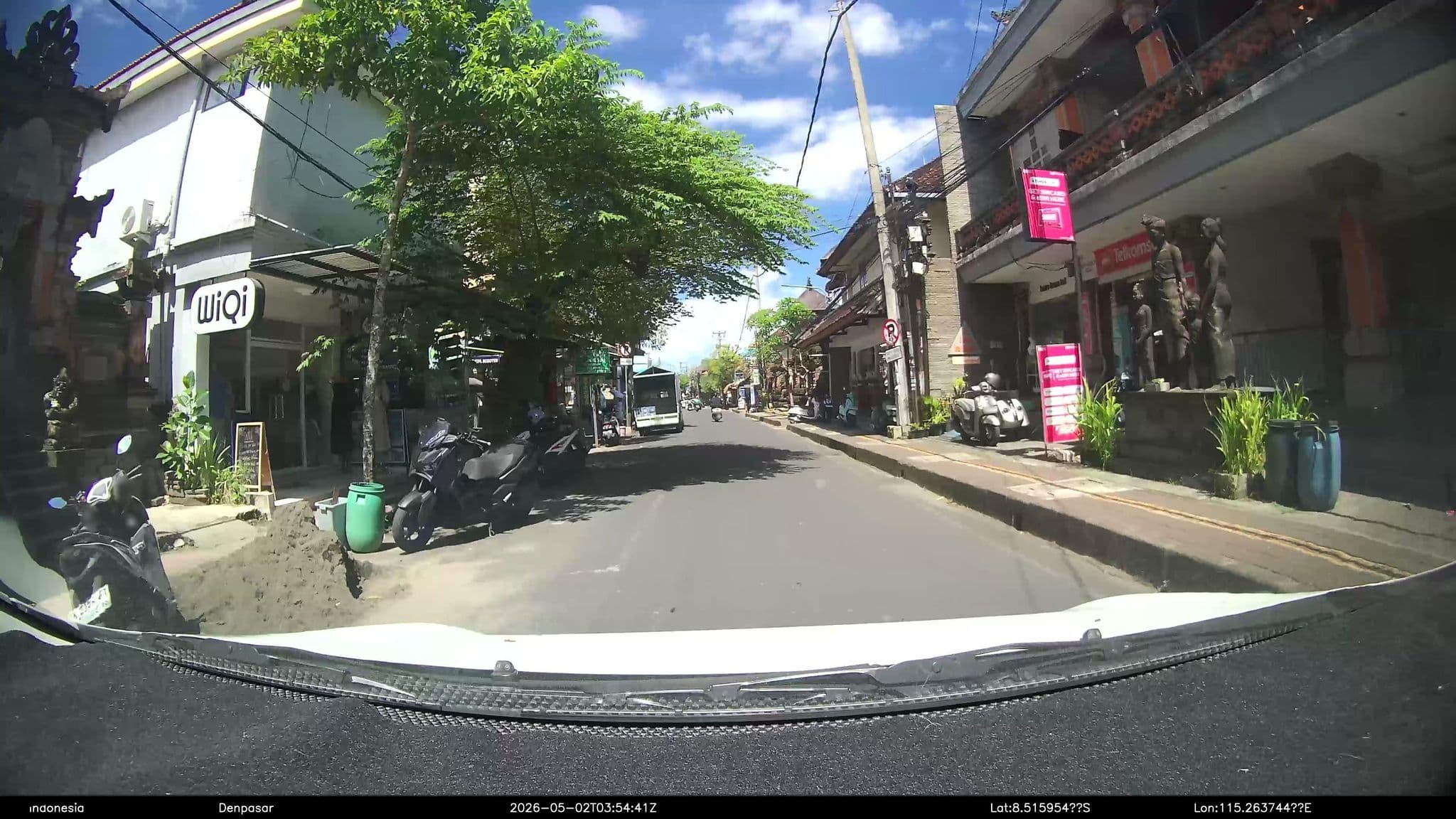 Street view near Astiti, Ubud