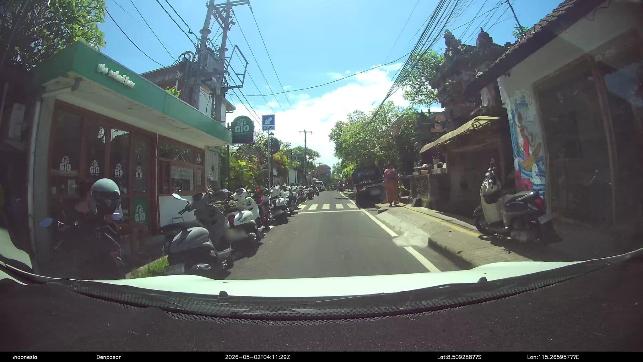 Street view near Griya Sugriwa Backpackers House, Ubud