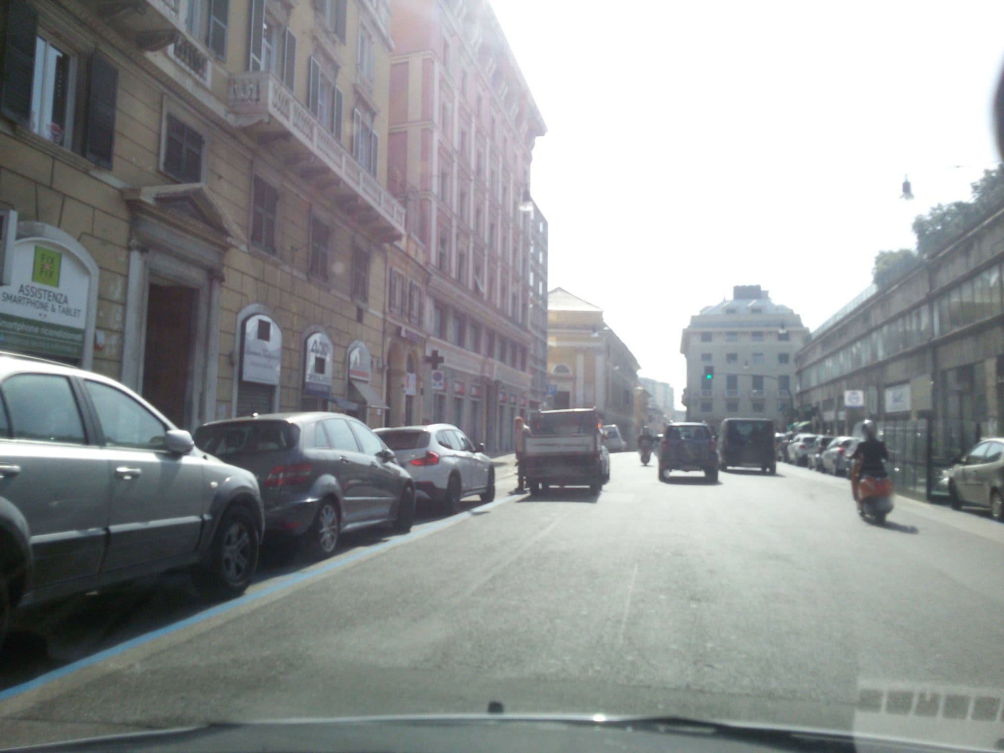 Street view near Corvetto rooms, Genoa — © ale_zena_it (CC BY-SA · Mapillary)