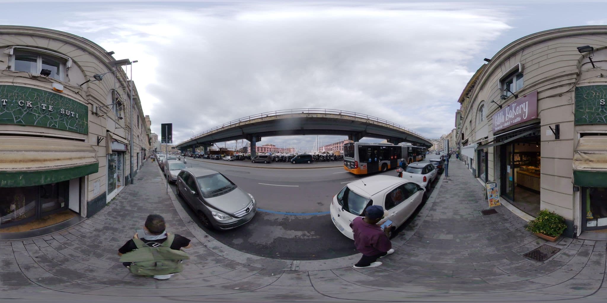 Street view near Palazzo Durazzo Suites, Genoa — © mapconcierge (CC BY-SA · Mapillary)