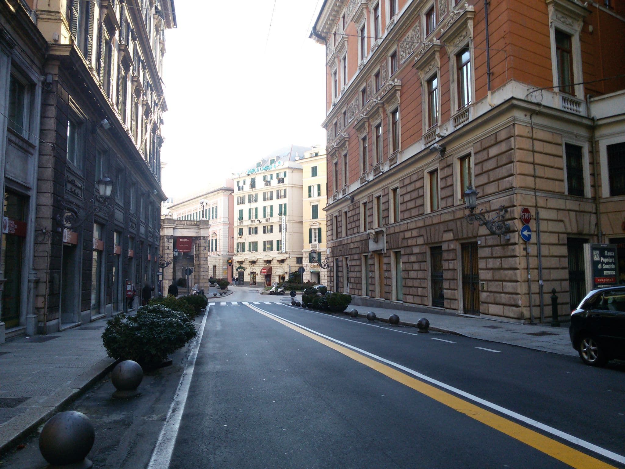 Street view near Bed and Breakfast Genova Centro, Genoa — © ale_zena_it (CC BY-SA · Mapillary)