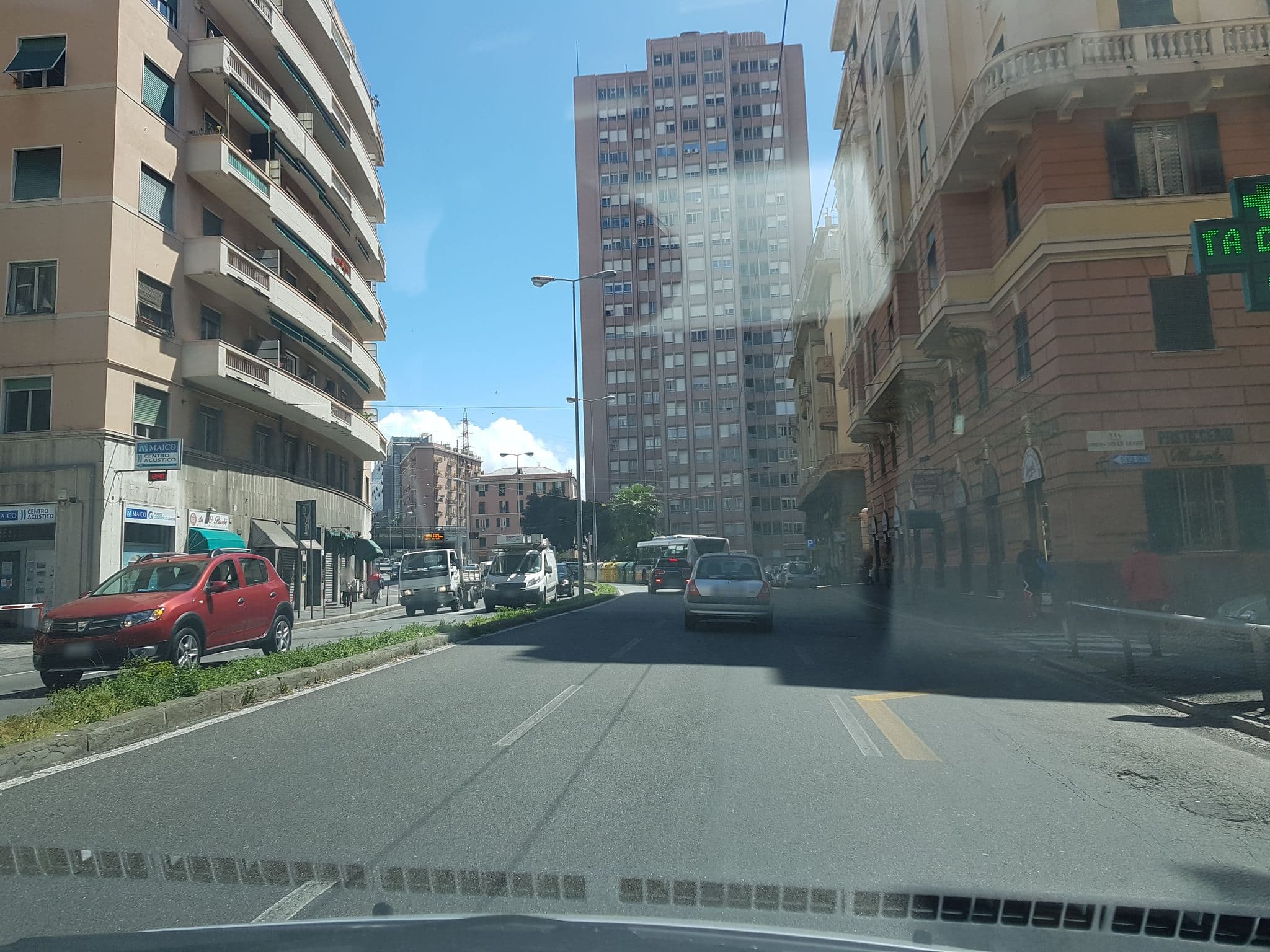 Street view near Affittacamere Acquamarina, Genoa — © ale_zena_it (CC BY-SA · Mapillary)
