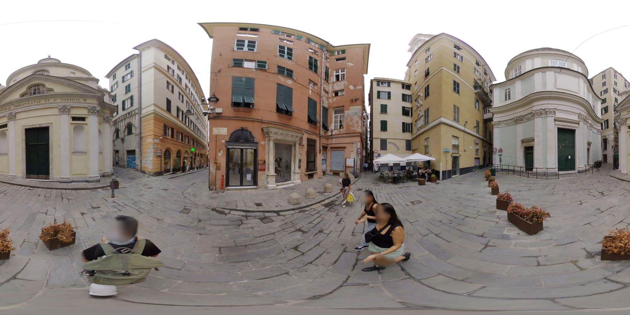 Street view near Le quattro stagioni B&B, Genoa — © mapconcierge (CC BY-SA · Mapillary)