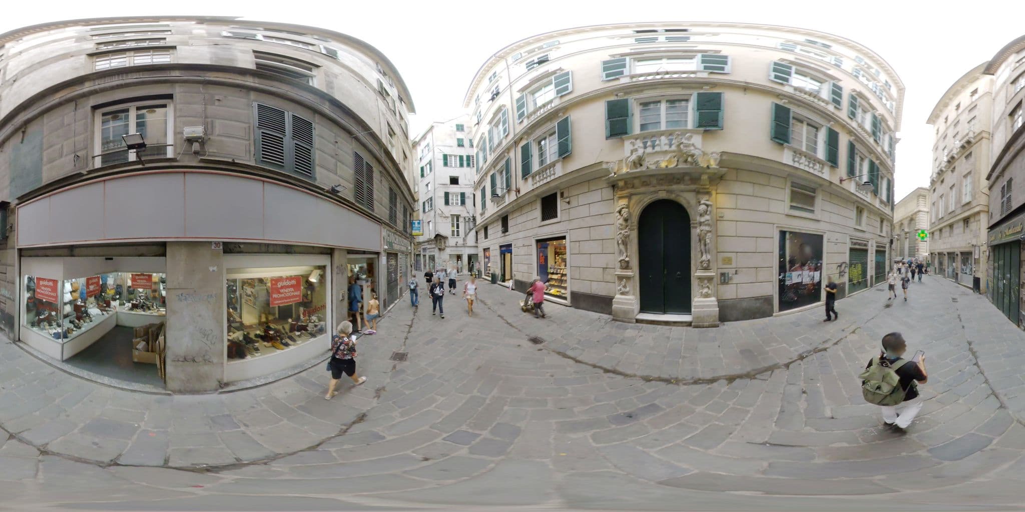 Street view near The Seven Residence, Genoa — © mapconcierge (CC BY-SA · Mapillary)