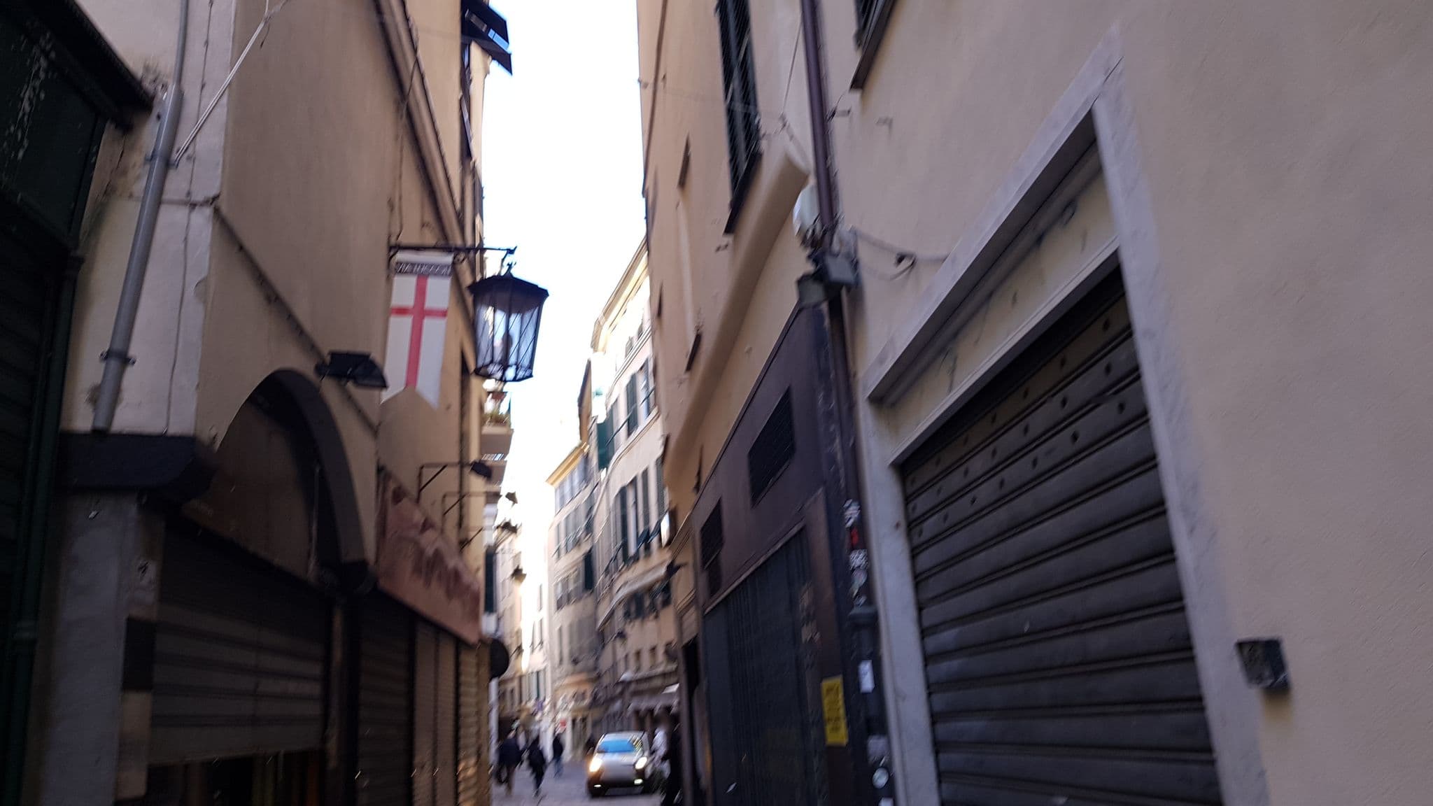 Street view near B&B La Rosa D'Oro, Genoa — © ale_zena_it (CC BY-SA · Mapillary)