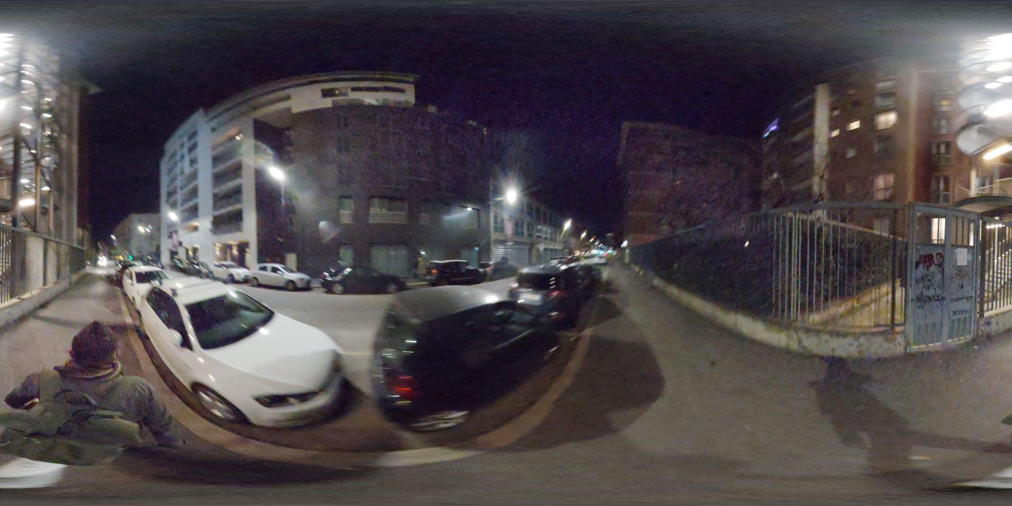 Street view near UNA Hotels Mediterraneo Milano, Milan — © mapconcierge (CC BY-SA · Mapillary)
