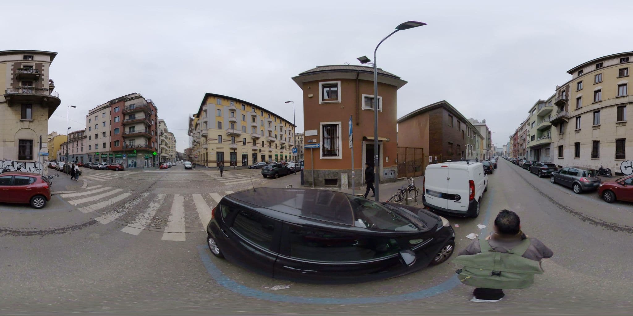 Street view near B&B La Terrazza di Barbara, Milan — © mapconcierge (CC BY-SA · Mapillary)
