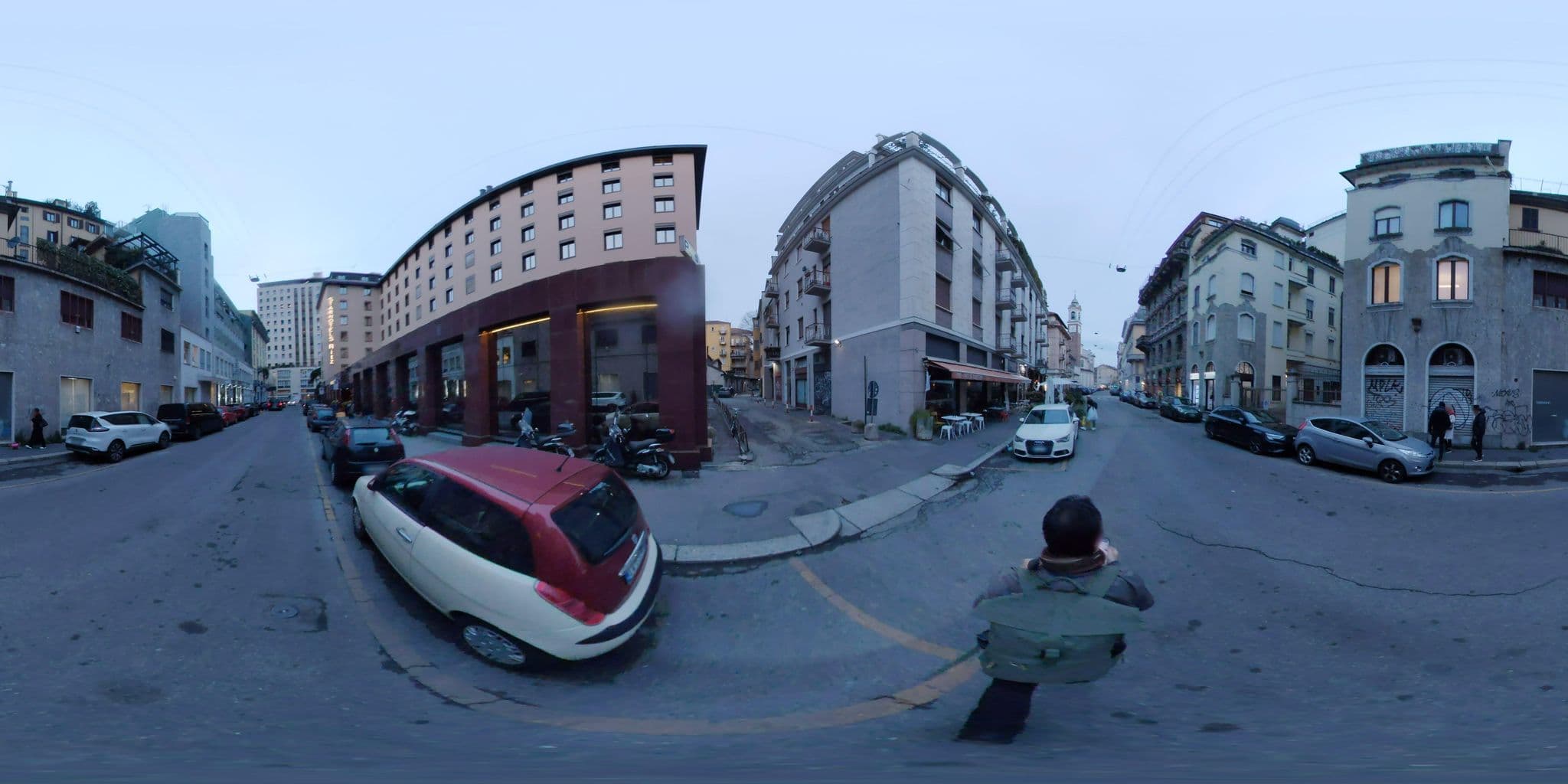 Street view near Milano Dreams, Brera — © mapconcierge (CC BY-SA · Mapillary)