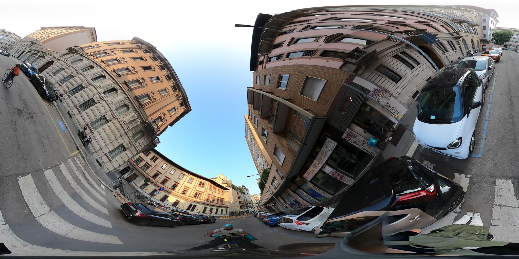 Street view near Hotel Pierre Milano, Milan — © mapconcierge (CC BY-SA · Mapillary)