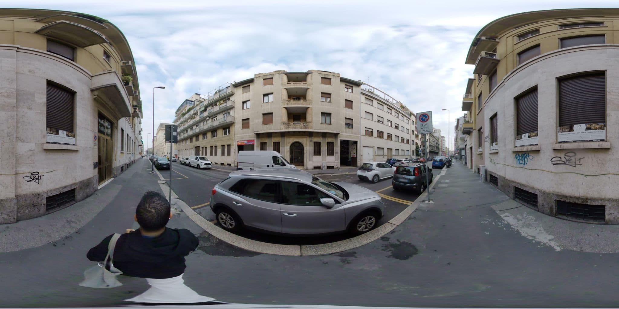 Street view near MilanRentals Apartments, Brera — © mapconcierge (CC BY-SA · Mapillary)