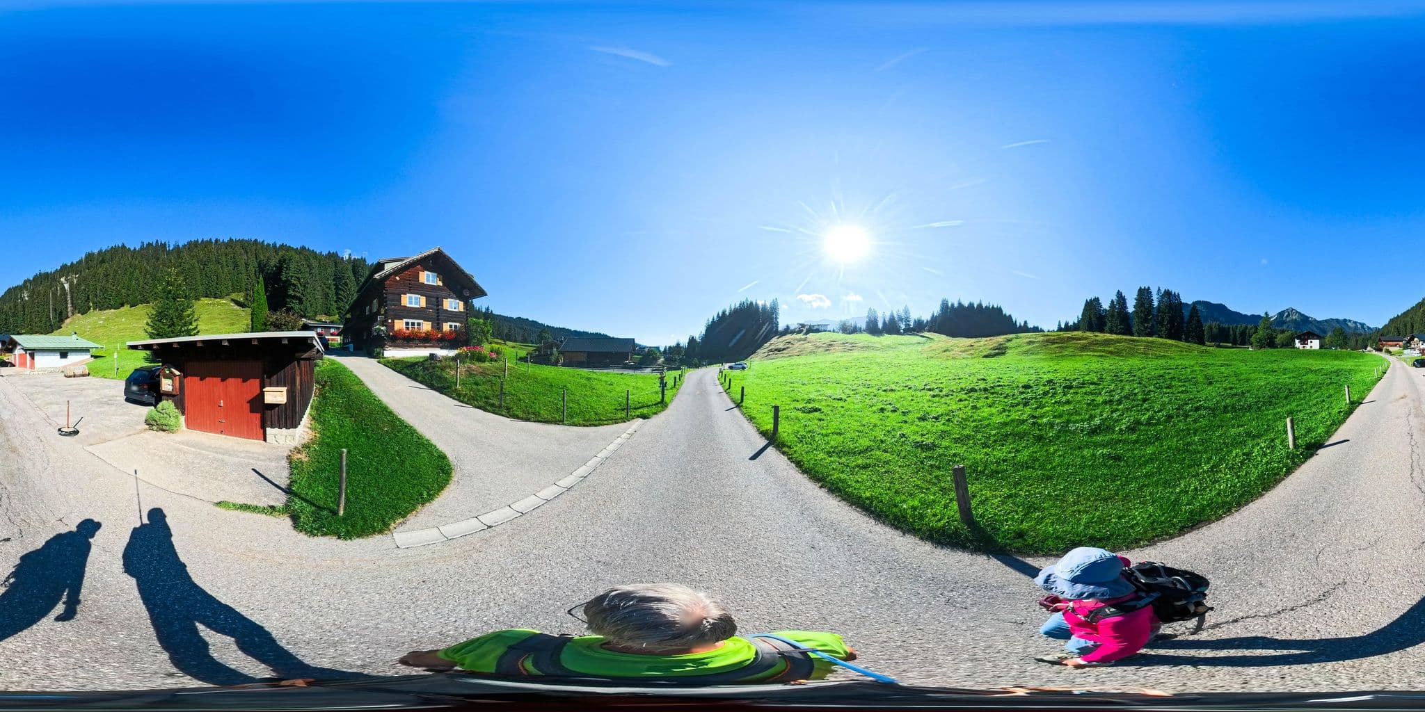 Street view near Haus Riezler, Mittelberg — © Hol_Ger (CC BY-SA · Mapillary)