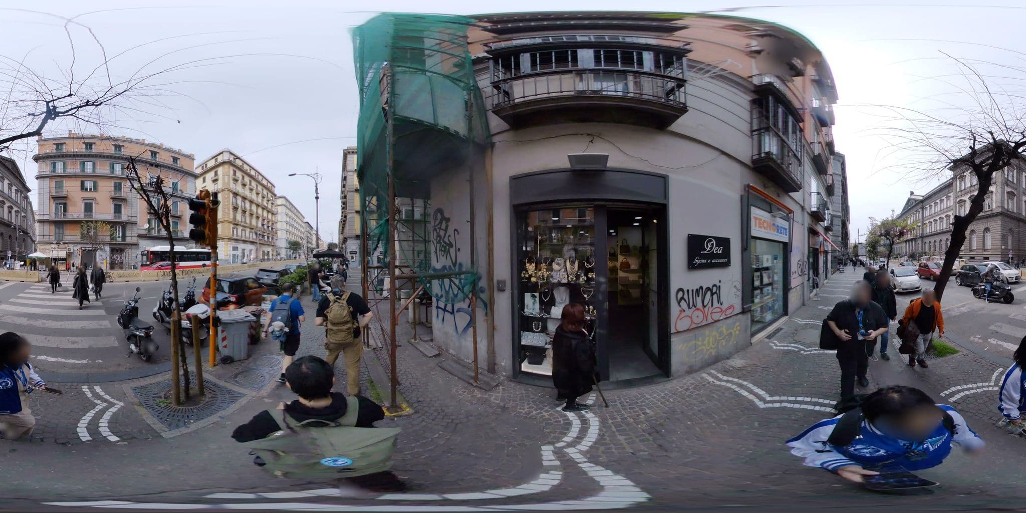 Street view near B&B Federico Secondo Napoli, Porto — © mapconcierge (CC BY-SA · Mapillary)