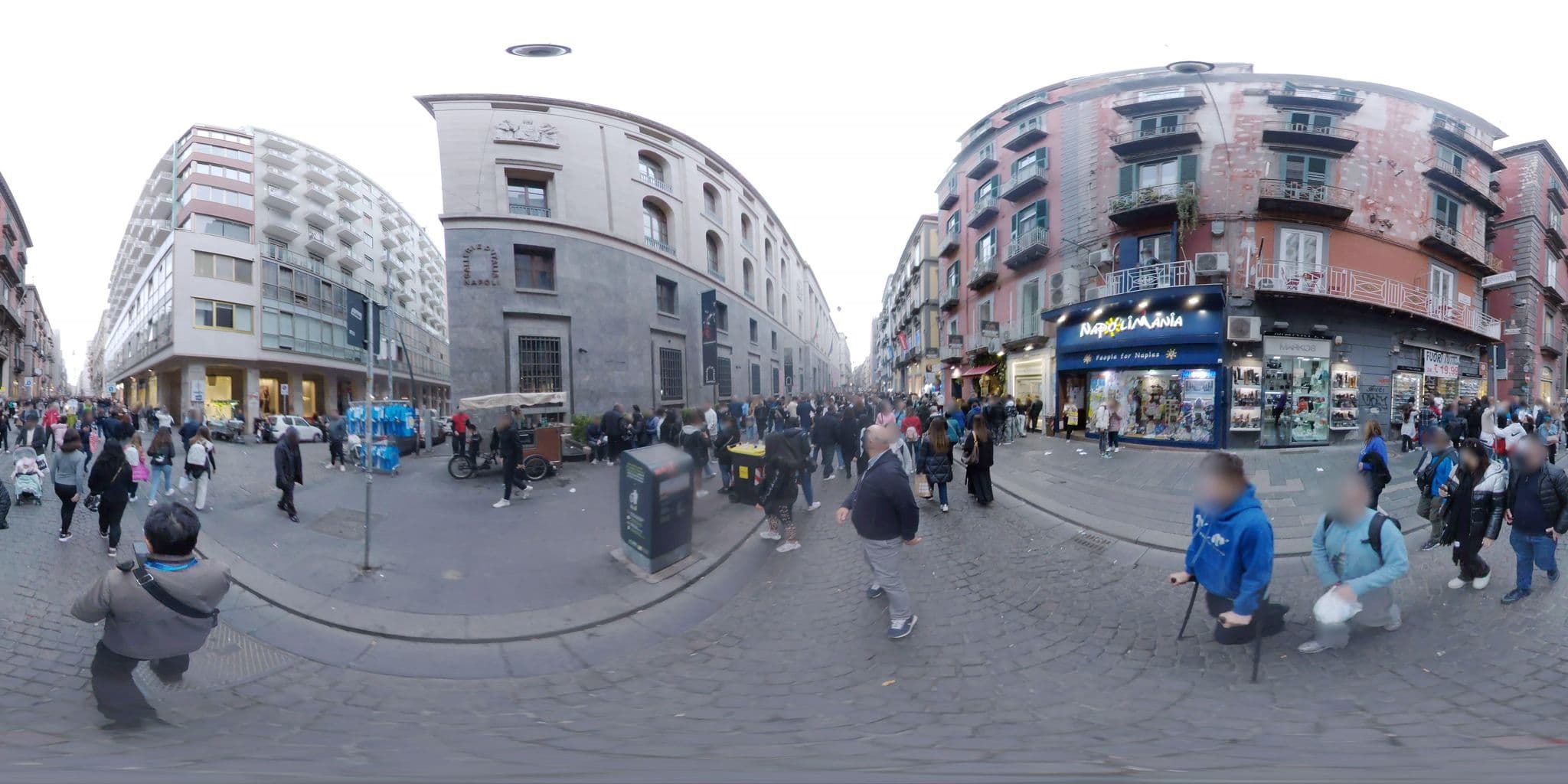 Street view near O Panaro Apartment, Montecalvario — © mapconcierge (CC BY-SA · Mapillary)