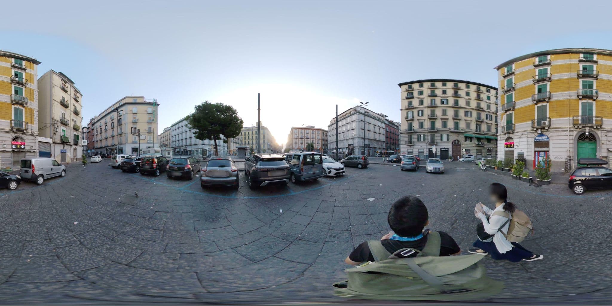 Street view near Domus Deorum De Luxe, Naples — © mapconcierge (CC BY-SA · Mapillary)