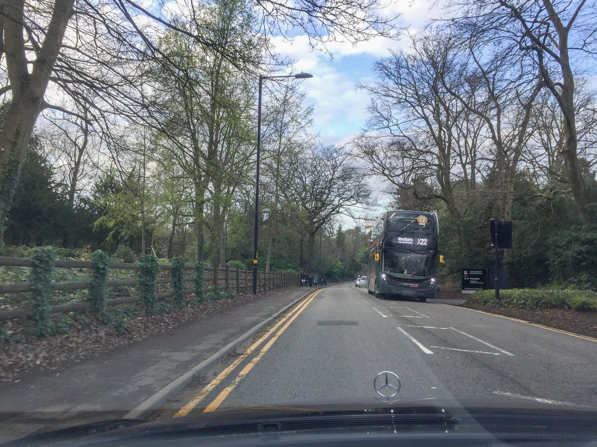 Street view near University Of Birmingham Conference Park, Birmingham — © laye (CC BY-SA · Mapillary)