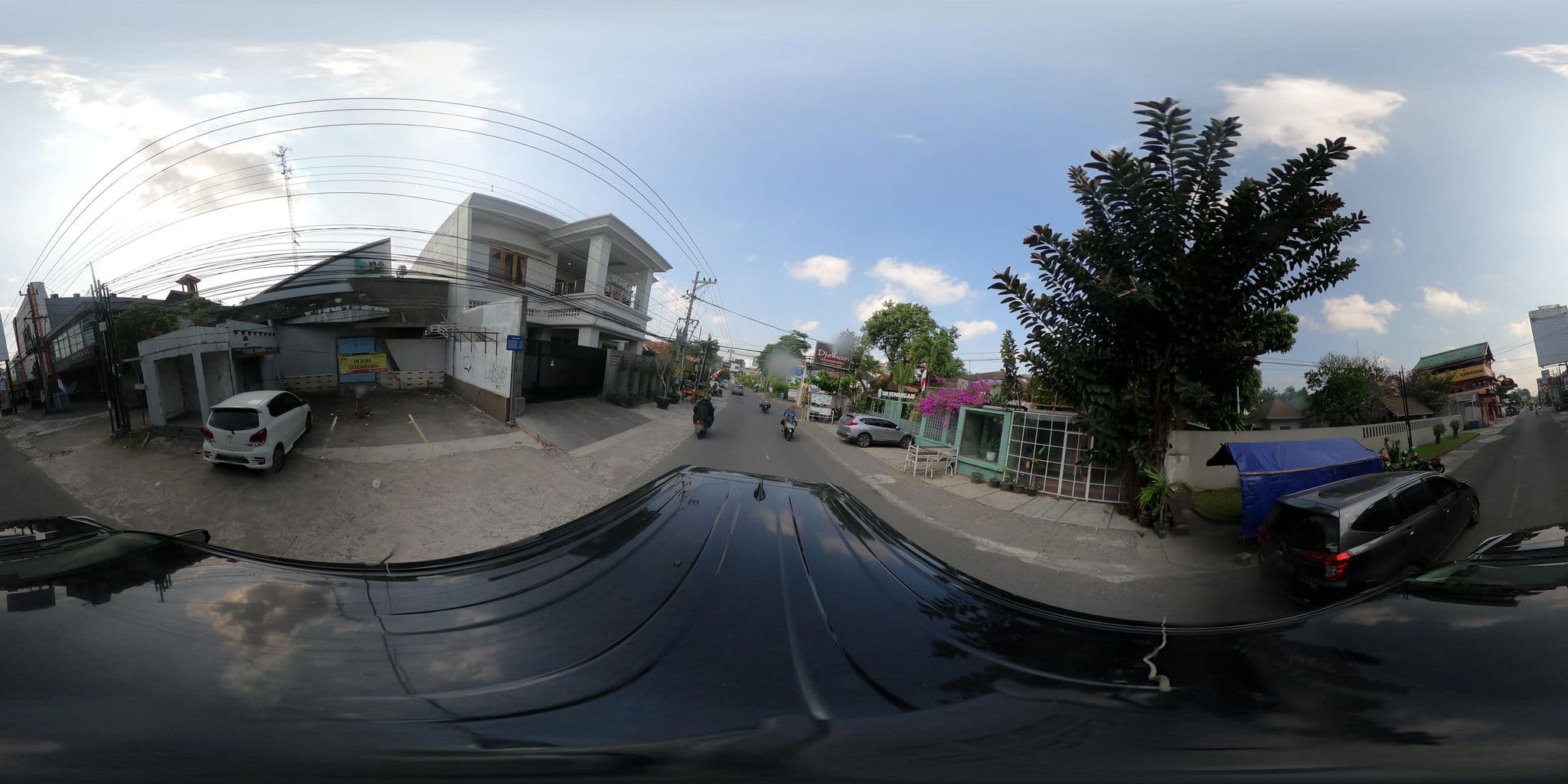Street view near ALLOTA HOUSE, Yogyakarta