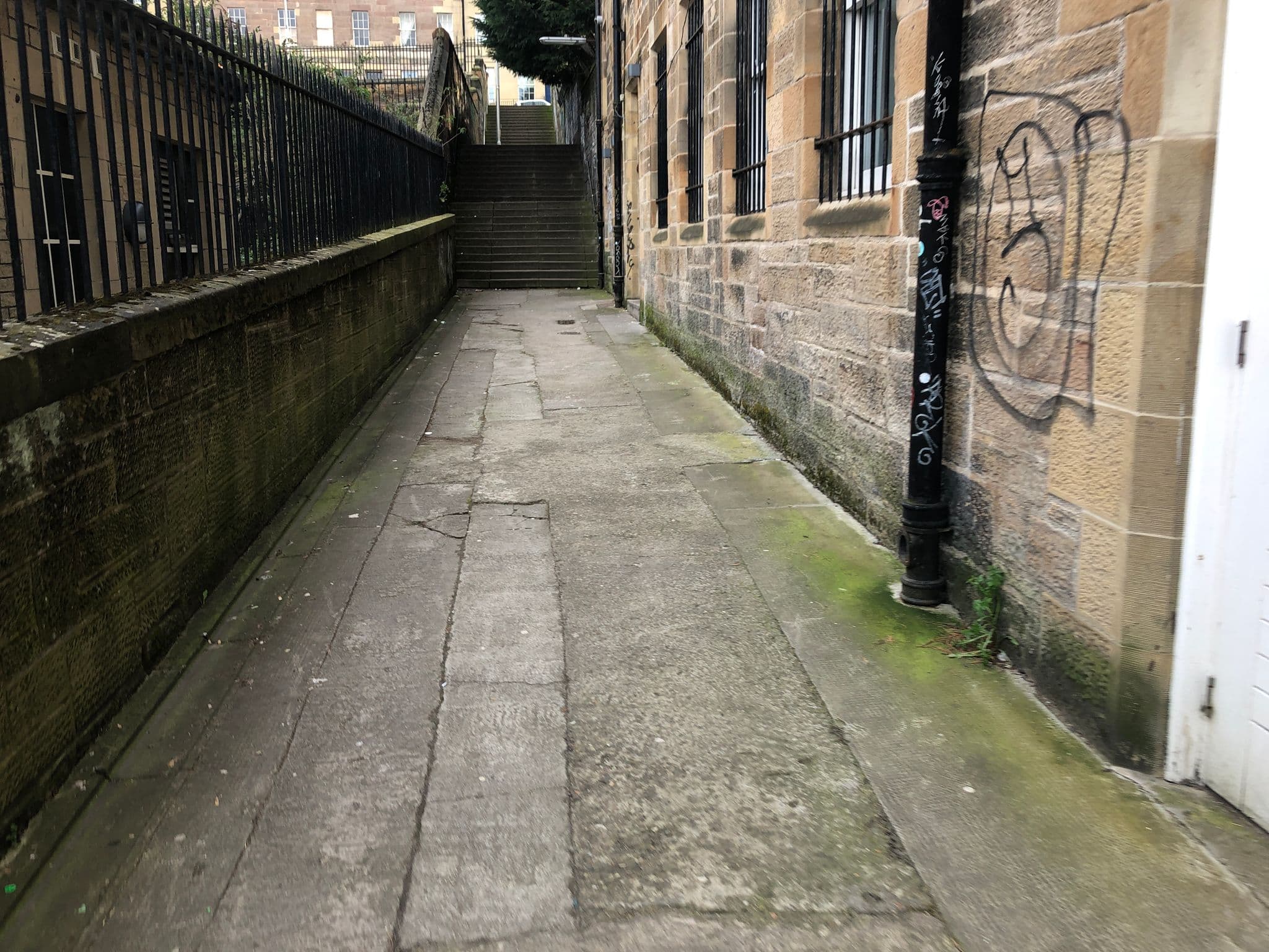 Street view near Uni home, Edinburgh — © drnoble (CC BY-SA · Mapillary)