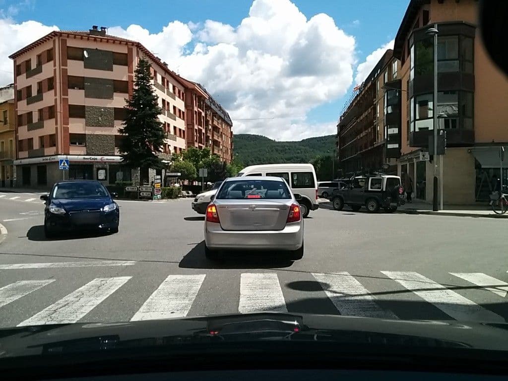 Street view near HOTEL PIRINEOS AINSA, Aínsa — © moktarama (CC BY-SA · Mapillary)