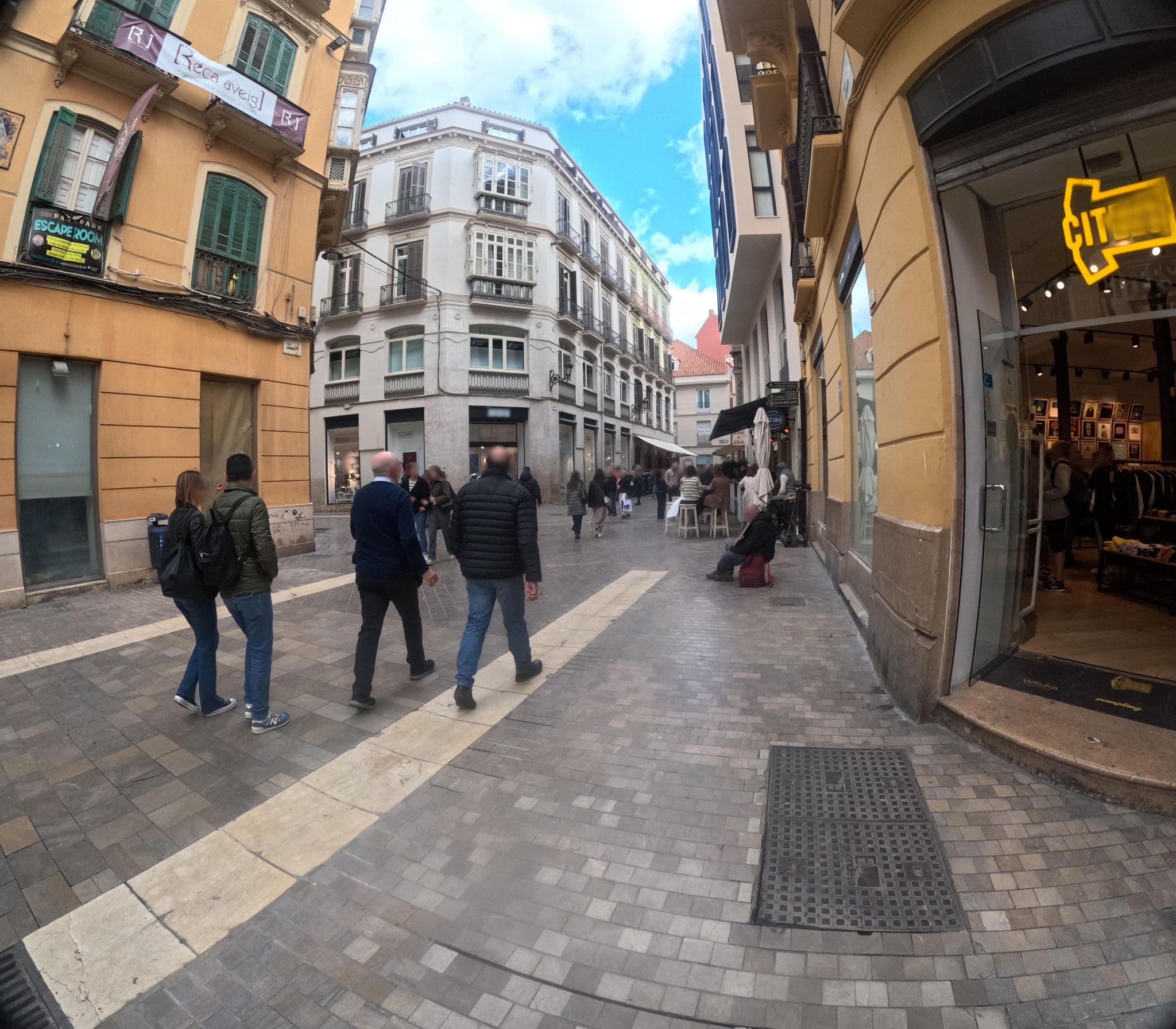Street view near Cristine Bedfor Guest Houses Málaga, Málaga — © filipc (CC BY-SA · Mapillary)