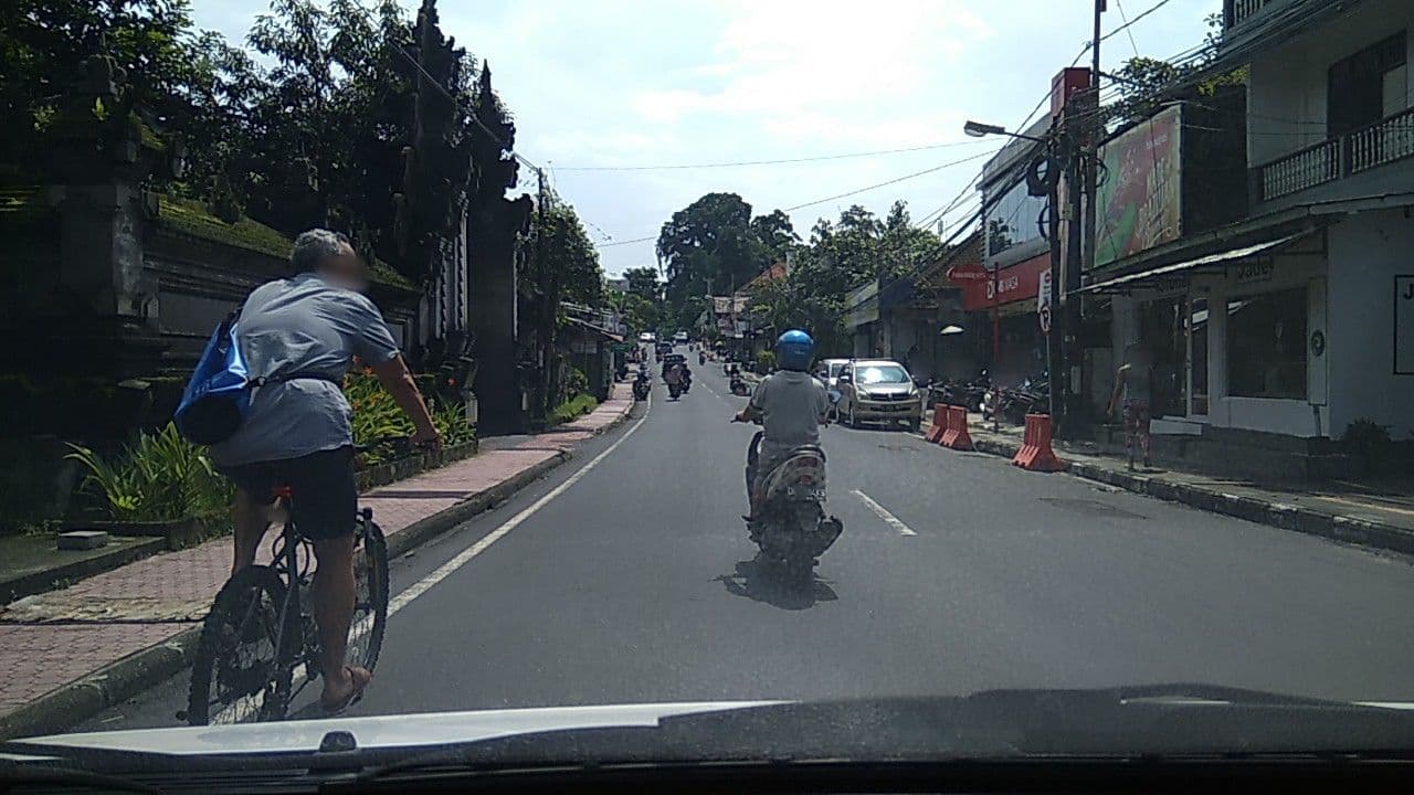 Street view near Accomodation, Ubud