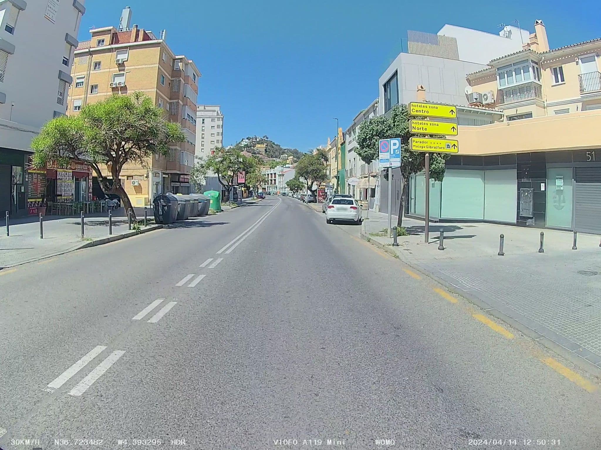Street view near Apartamentos Villa Coralito, Málaga — © soulcover (CC BY-SA · Mapillary)