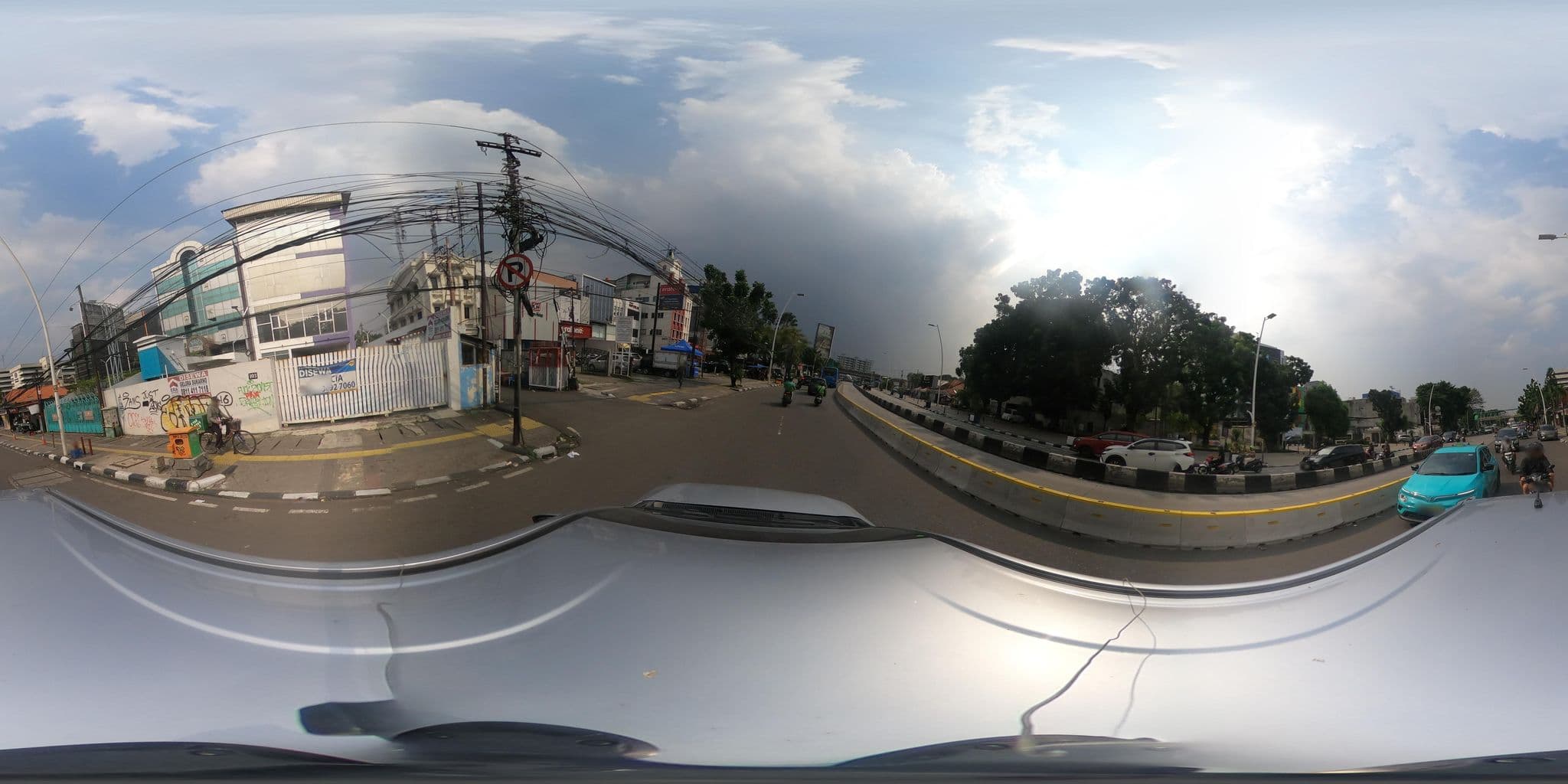 Street view near BONAGABE, Jakarta