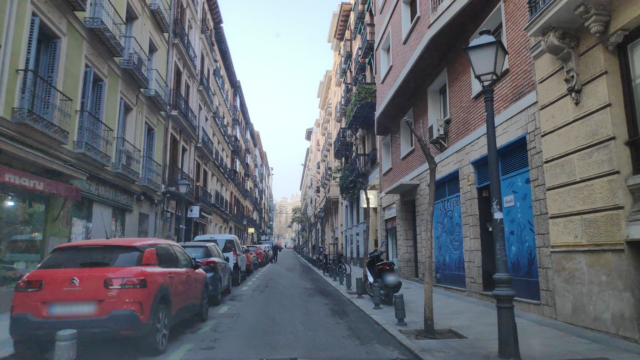 Street view near Apartment in Madrid center, Universidad — © polkillas (CC BY-SA · Mapillary)