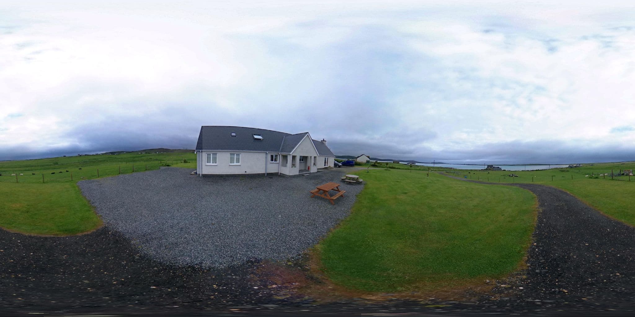 Street view near Vallay Sands B&B, Isle of North Uist — © AllWays360 (CC BY-SA · Mapillary)