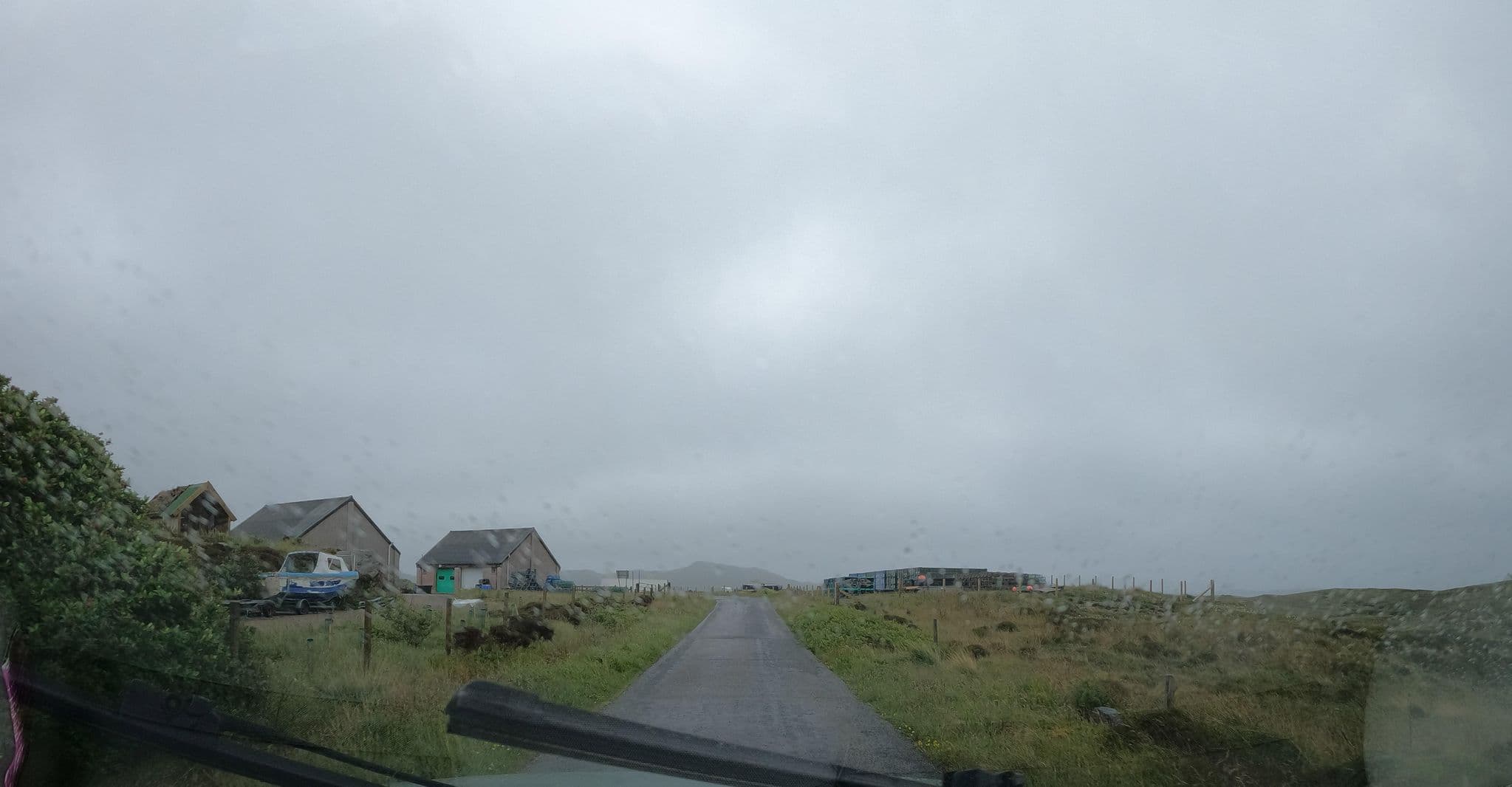 Street view near The Creel Yard Camping Pods, Benbecula — © hobgoblin (CC BY-SA · Mapillary)