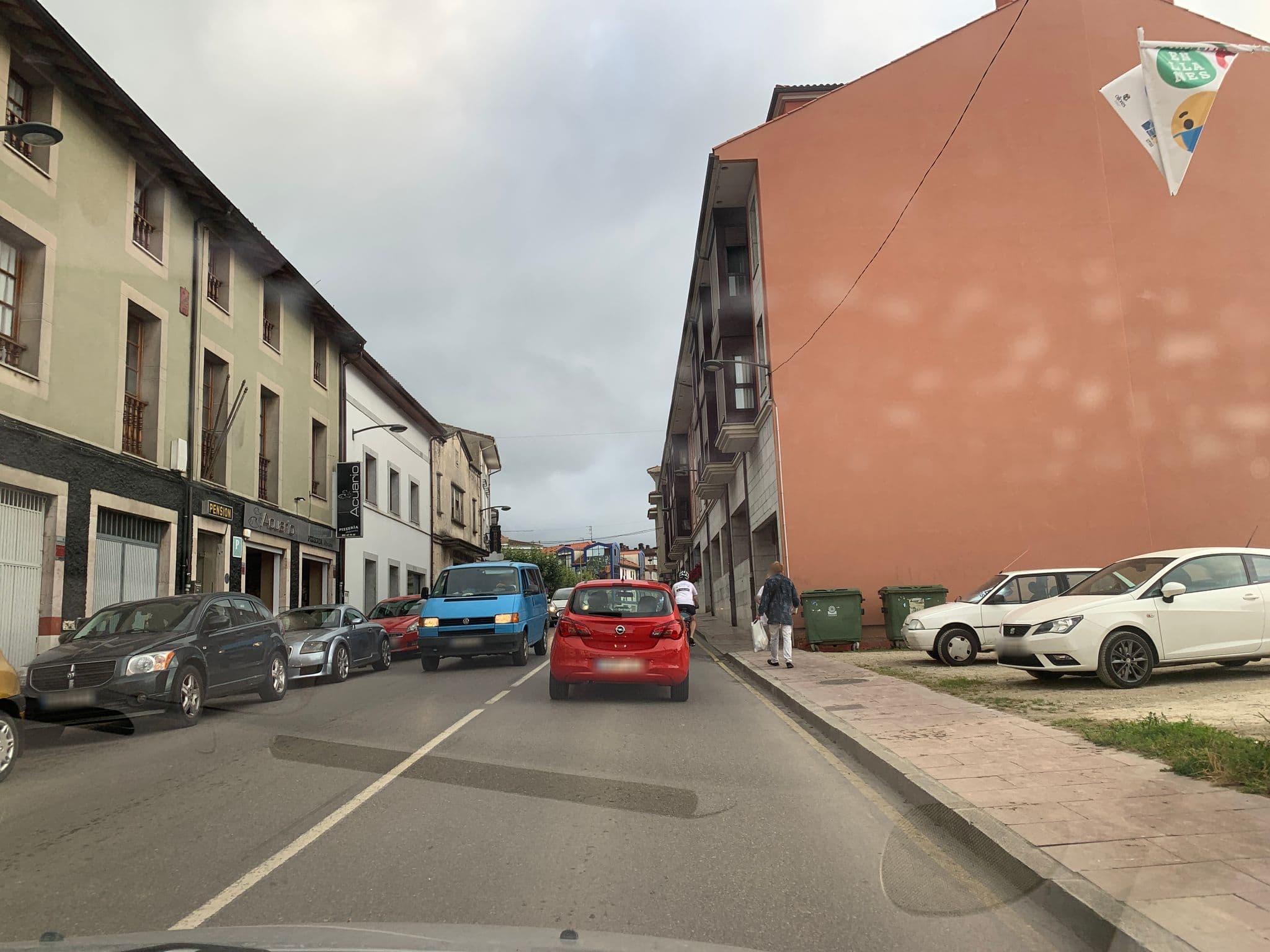 Street view near Pensión Acuario, Posada — © robot8a (CC BY-SA · Mapillary)