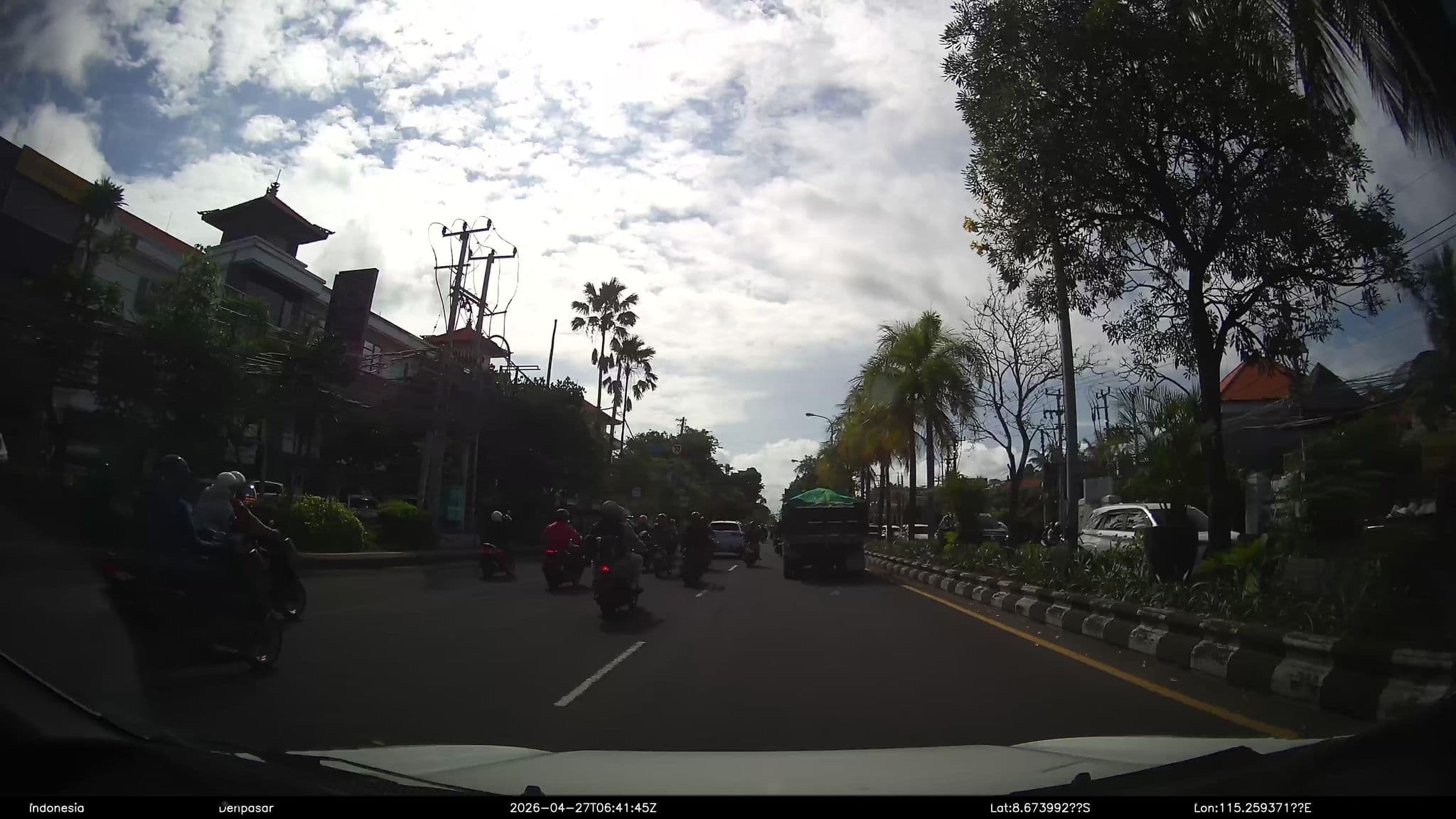 Street view near Alley City Hotel, Sanur — © Kaart---FRONT (CC BY-SA · Mapillary)