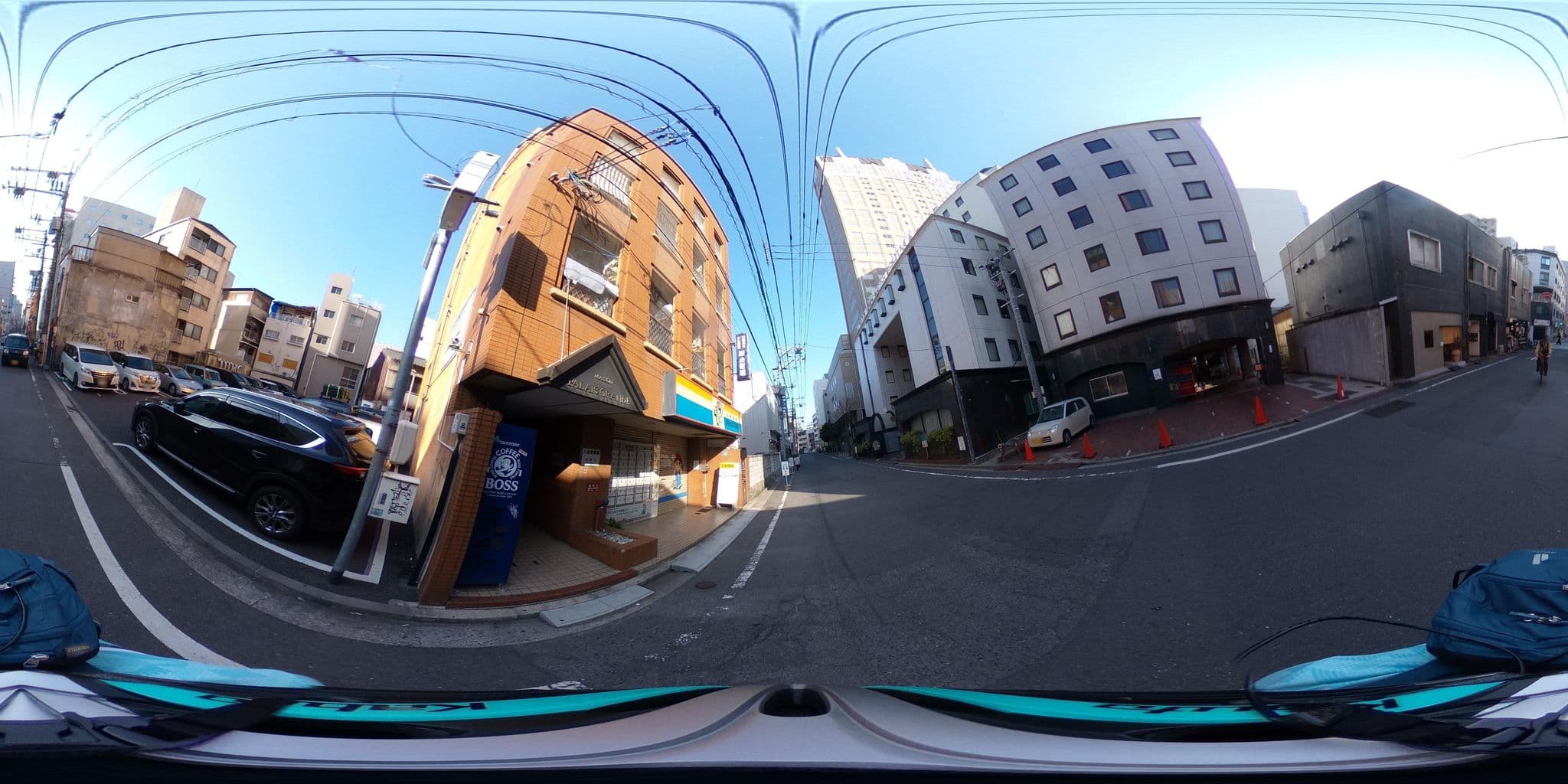 Street view near b hotel 平和大通り/ Heiwaodori, Hiroshima — © nmaruichi (CC BY-SA · Mapillary)