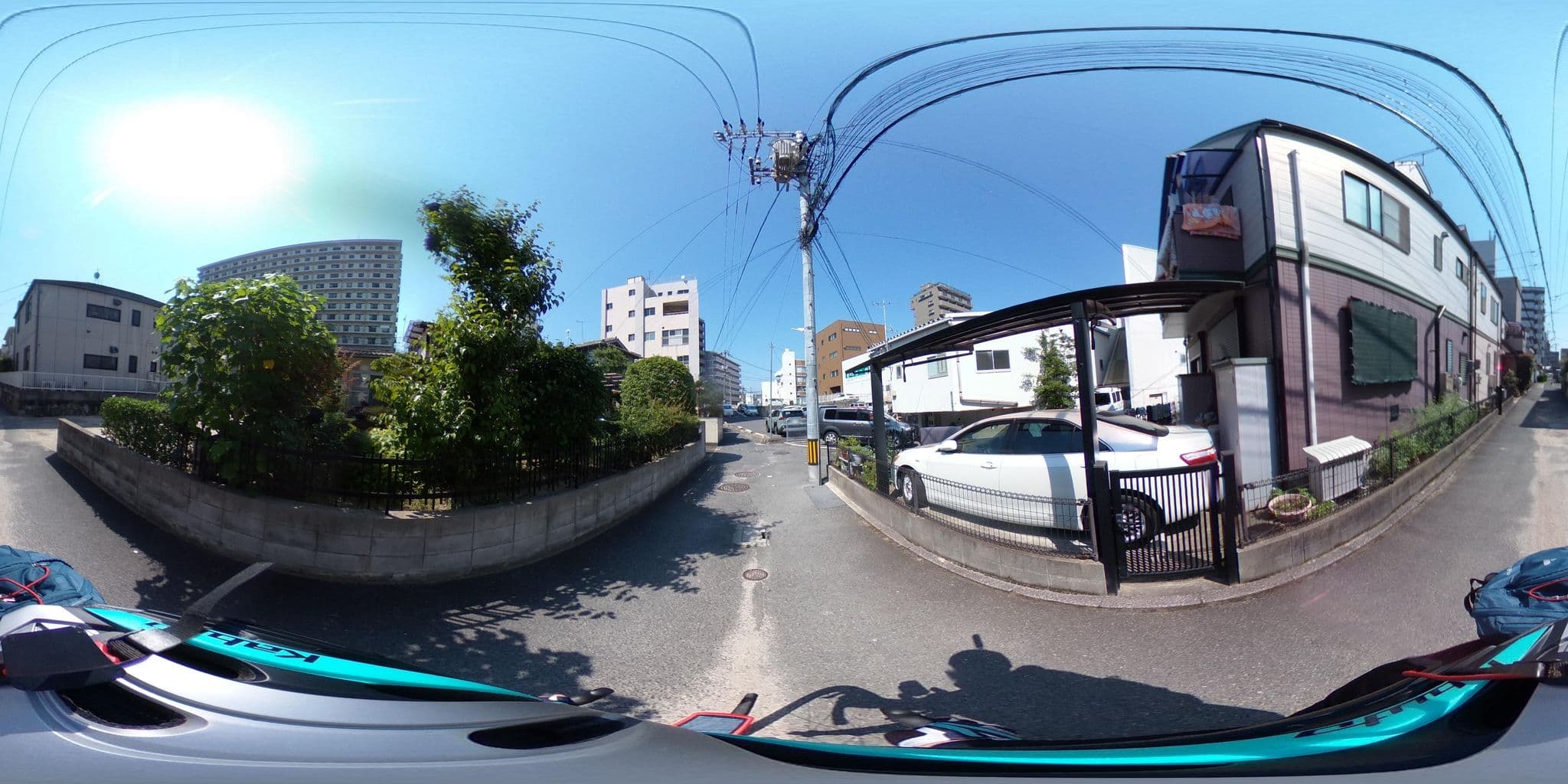 Street view near Nishi Hiroshima airbnb hostel, Hiroshima — © nmaruichi (CC BY-SA · Mapillary)