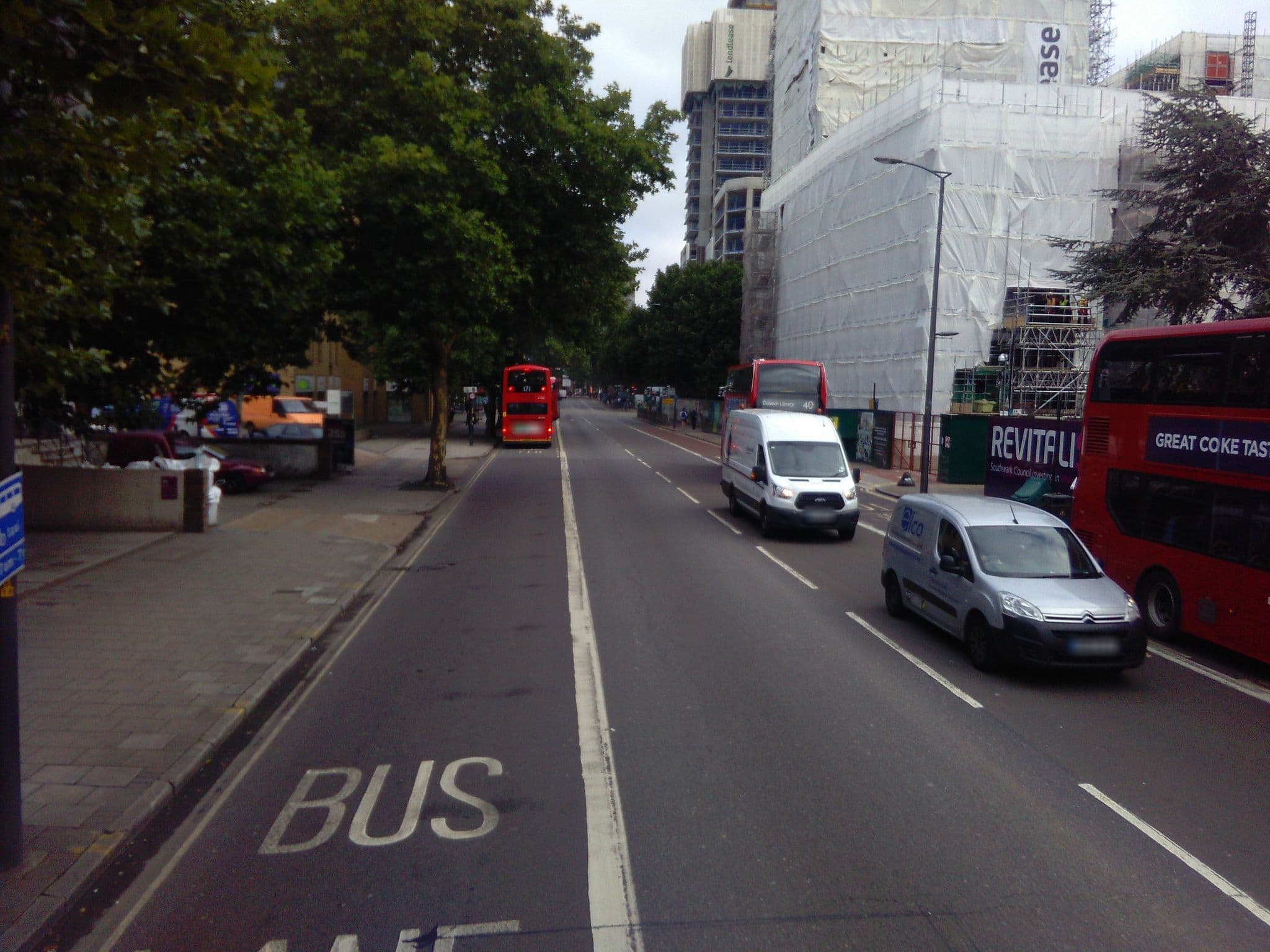 Street view near Safestay London Elephant & Castle, Lambeth — © ris (CC BY-SA · Mapillary)