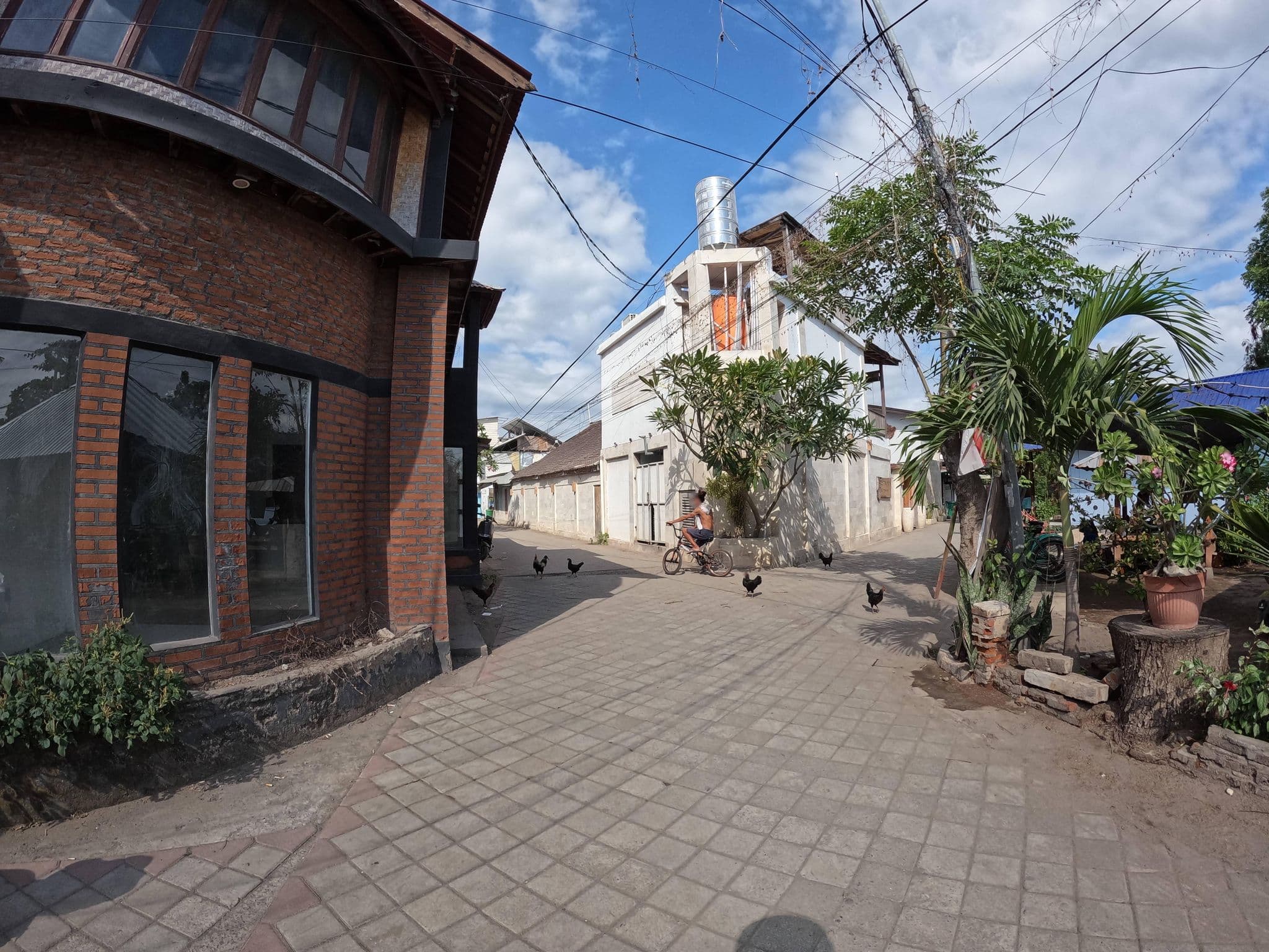 Street view near Black Pearl, Gili Trawangan