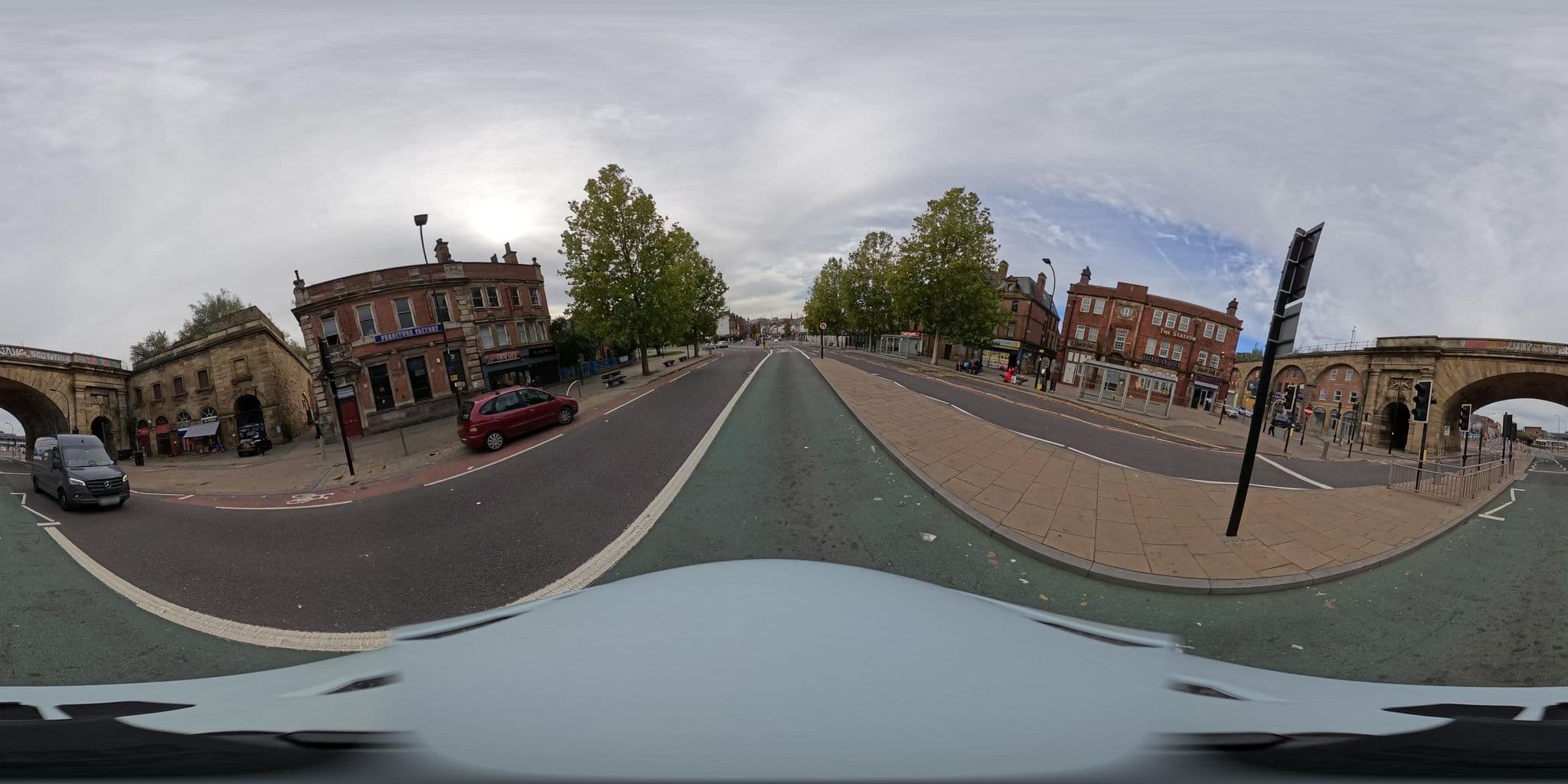 Street view near Wicker guesthouse, Burngreave — © ntzm (CC BY-SA · Mapillary)