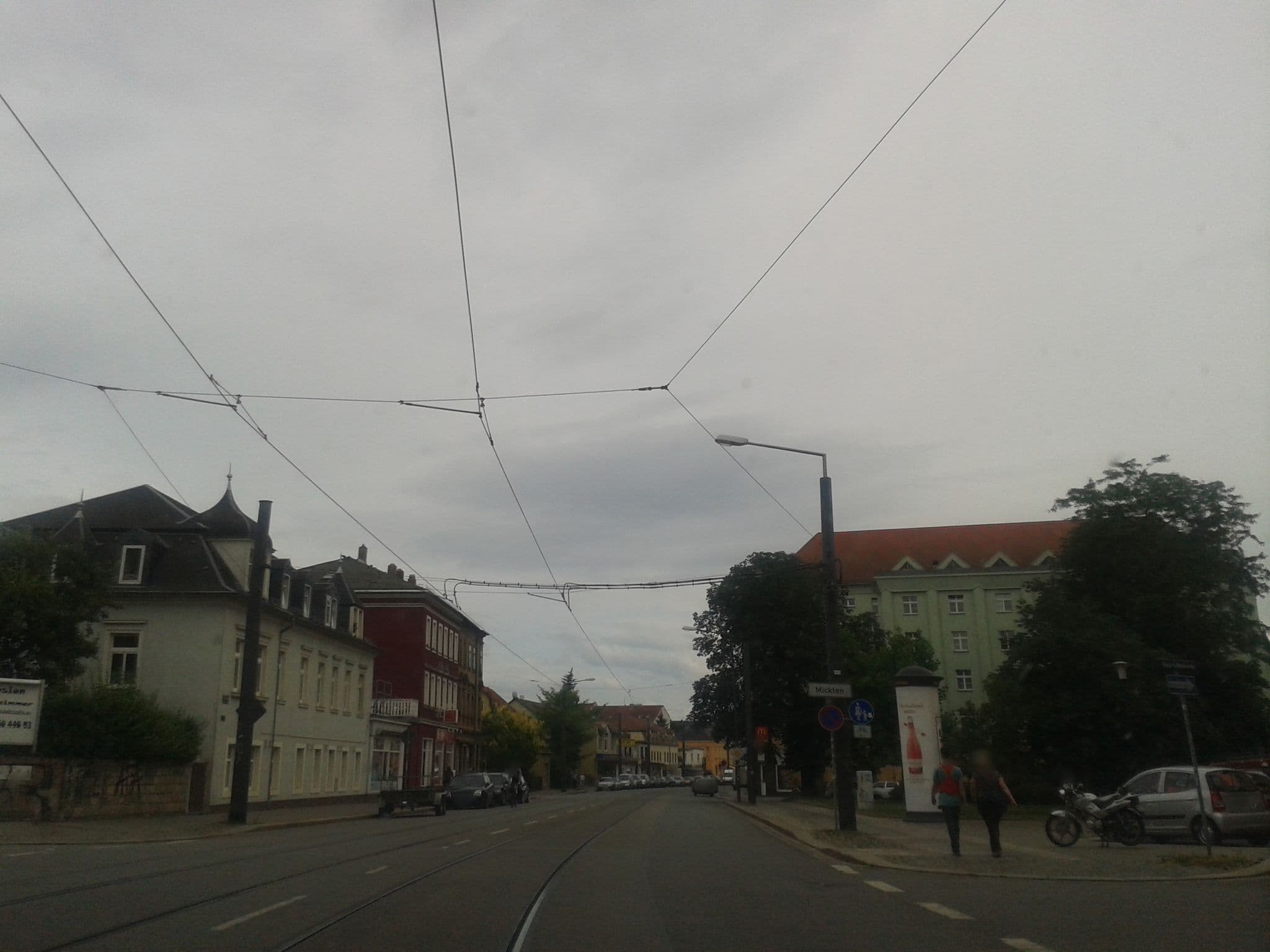 Street view near Pension Comfort Dresden, Mickten — © thomas (CC BY-SA · Mapillary)