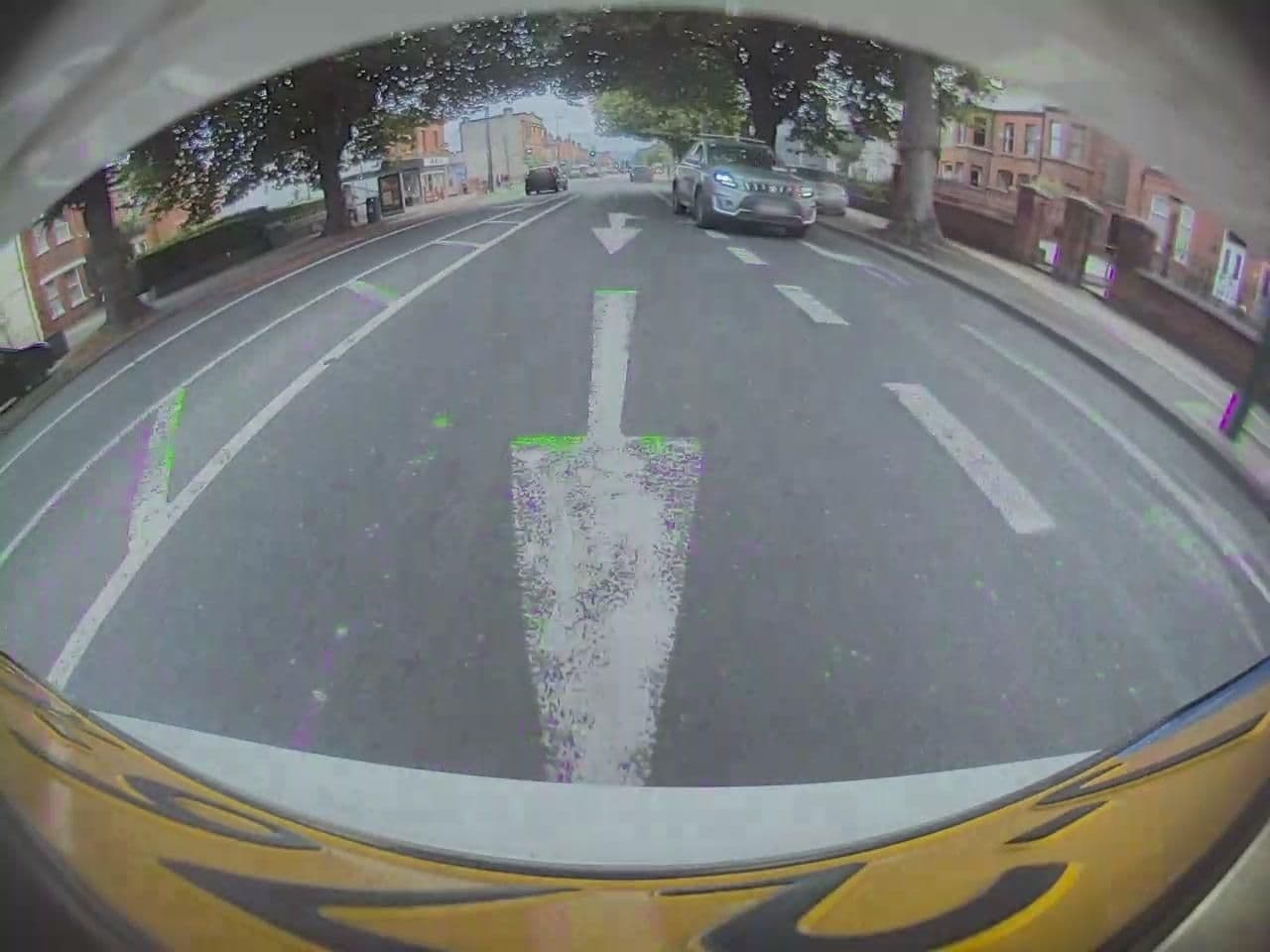 Street view near Baldara House. Students, Drumcondra — © tumblecow (CC BY-SA · Mapillary)