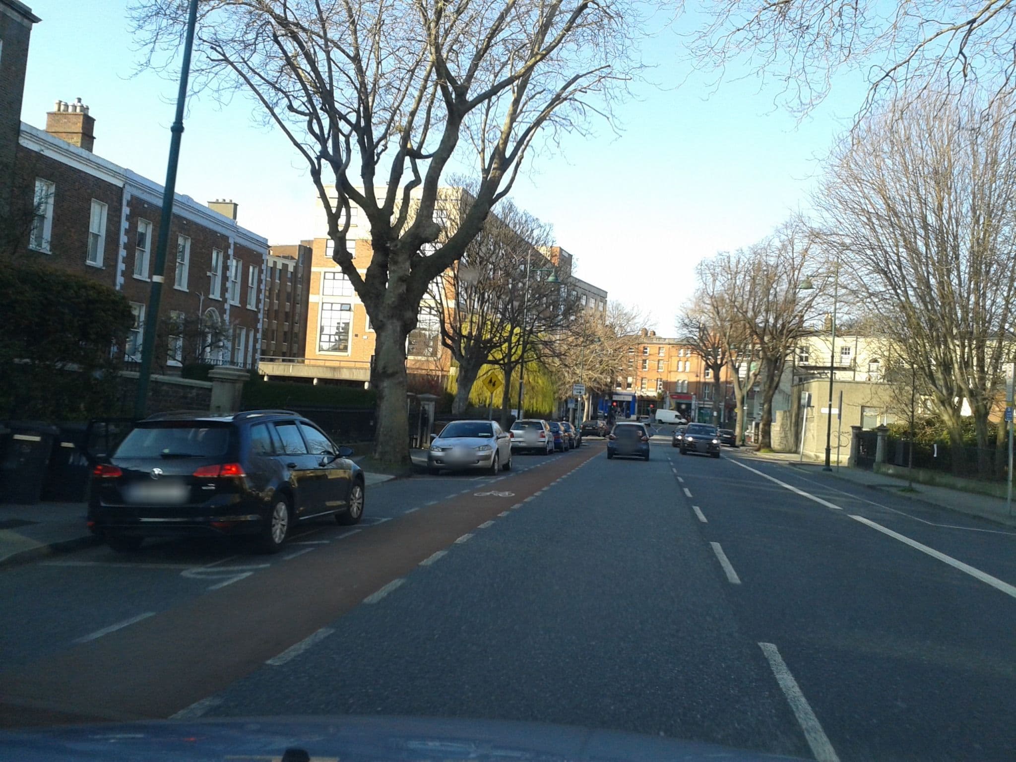 Street view near Waterloo Townhouse & Suites, Dublin — © debigc (CC BY-SA · Mapillary)