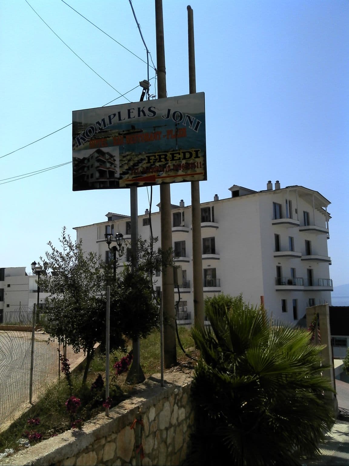 Street view near Saranda Palace, Sarandë — © denisju_osm (CC BY-SA · Mapillary)