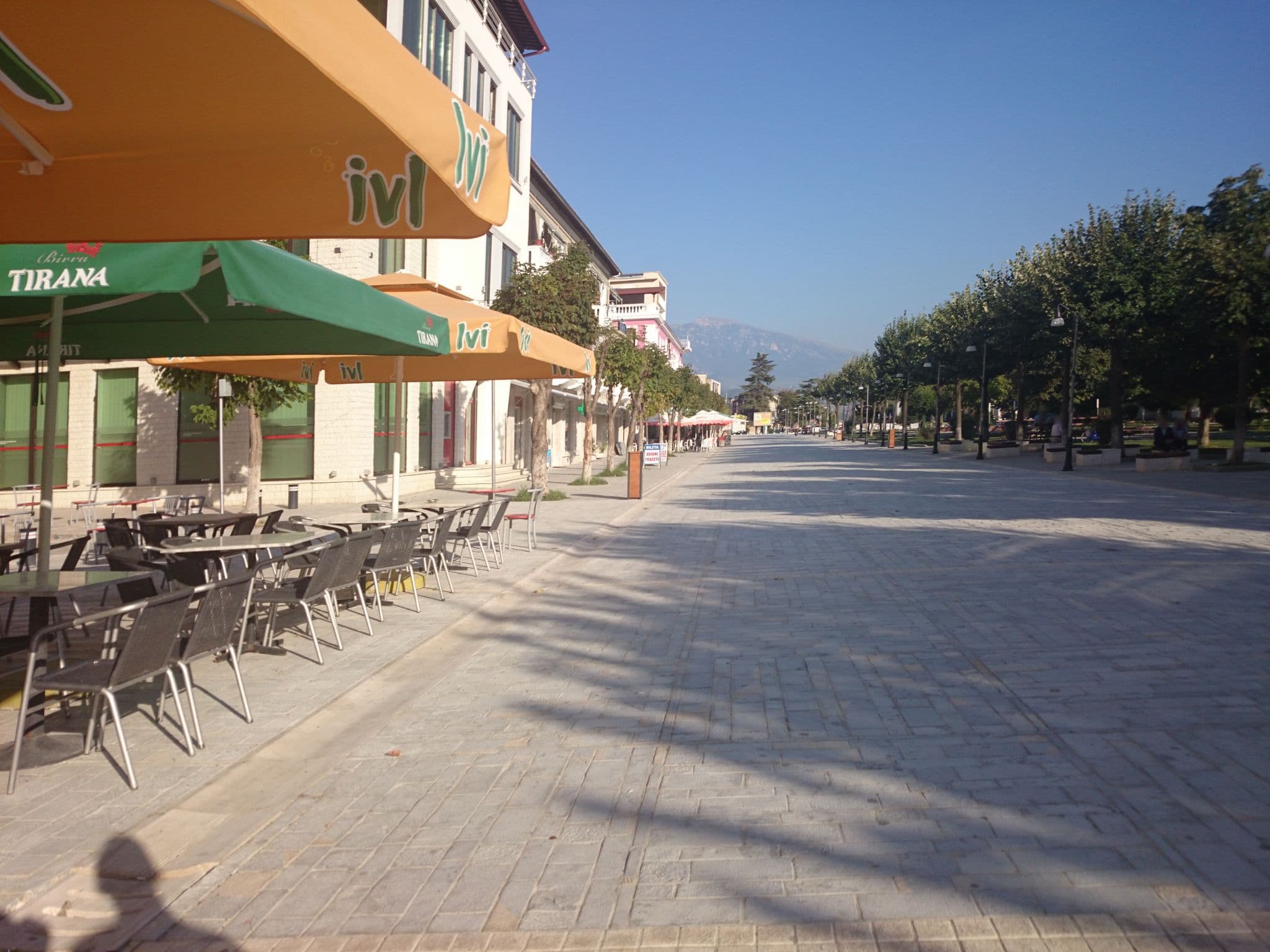 Street view near White City Hotel, Berat — © ebel (CC BY-SA · Mapillary)