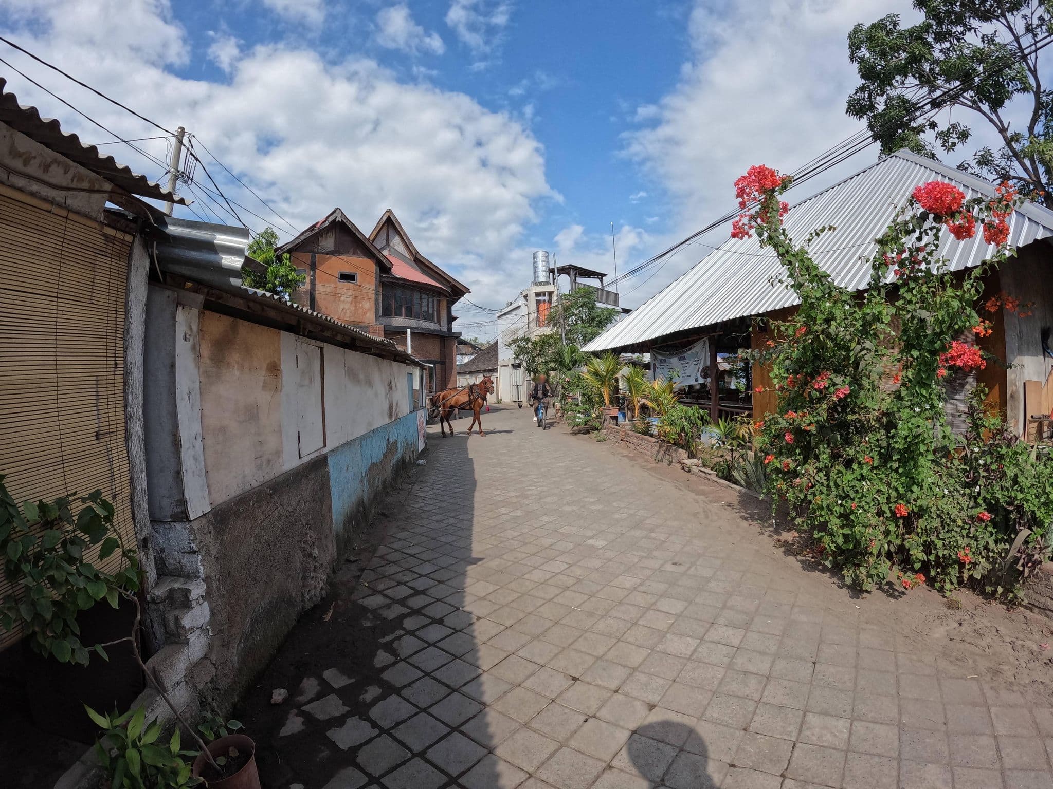 Street view near Black Pearl, Gili Trawangan