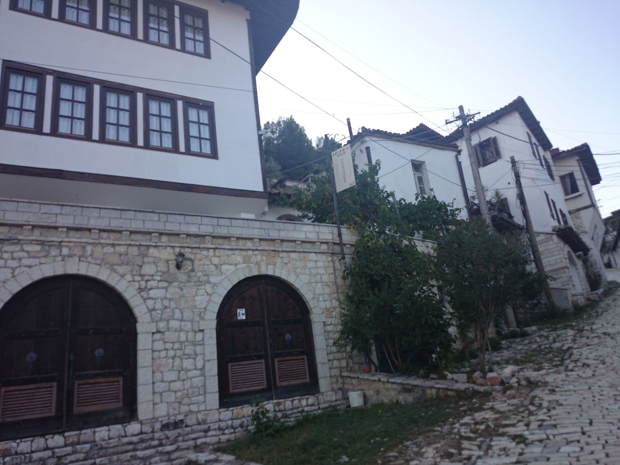 Street view near Hotel Vila Aleksander, Berat — © ebel (CC BY-SA · Mapillary)