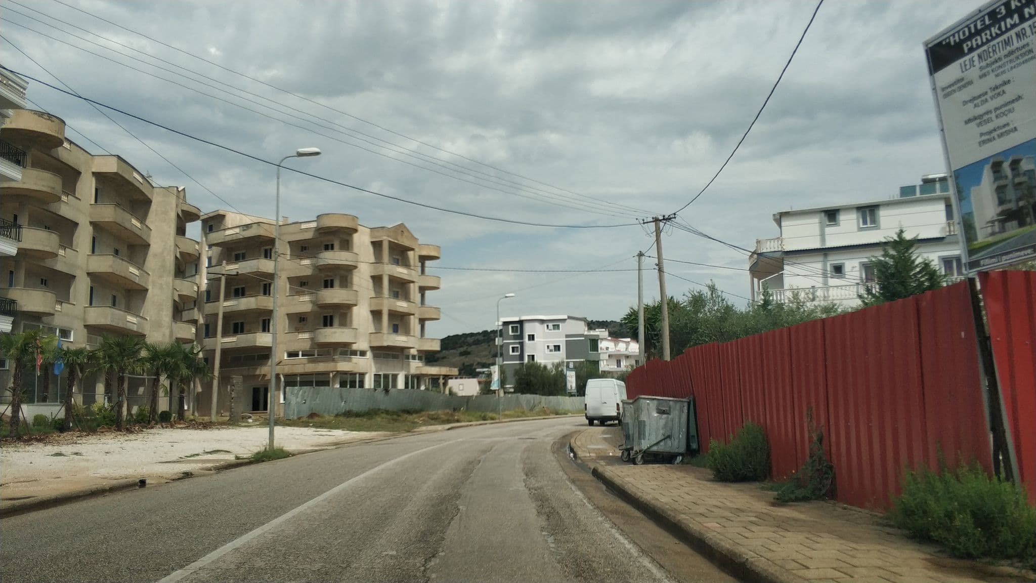 Street view near Class Hotel, Ksamil — © freddouhelk (CC BY-SA · Mapillary)