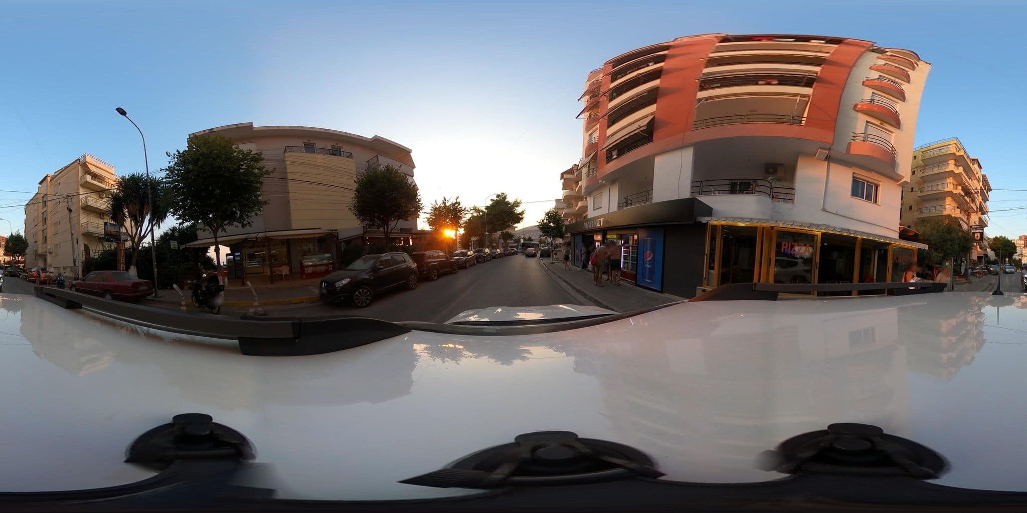 Street view near Apartments Berti's Garden, Sarandë — © tumblecow (CC BY-SA · Mapillary)