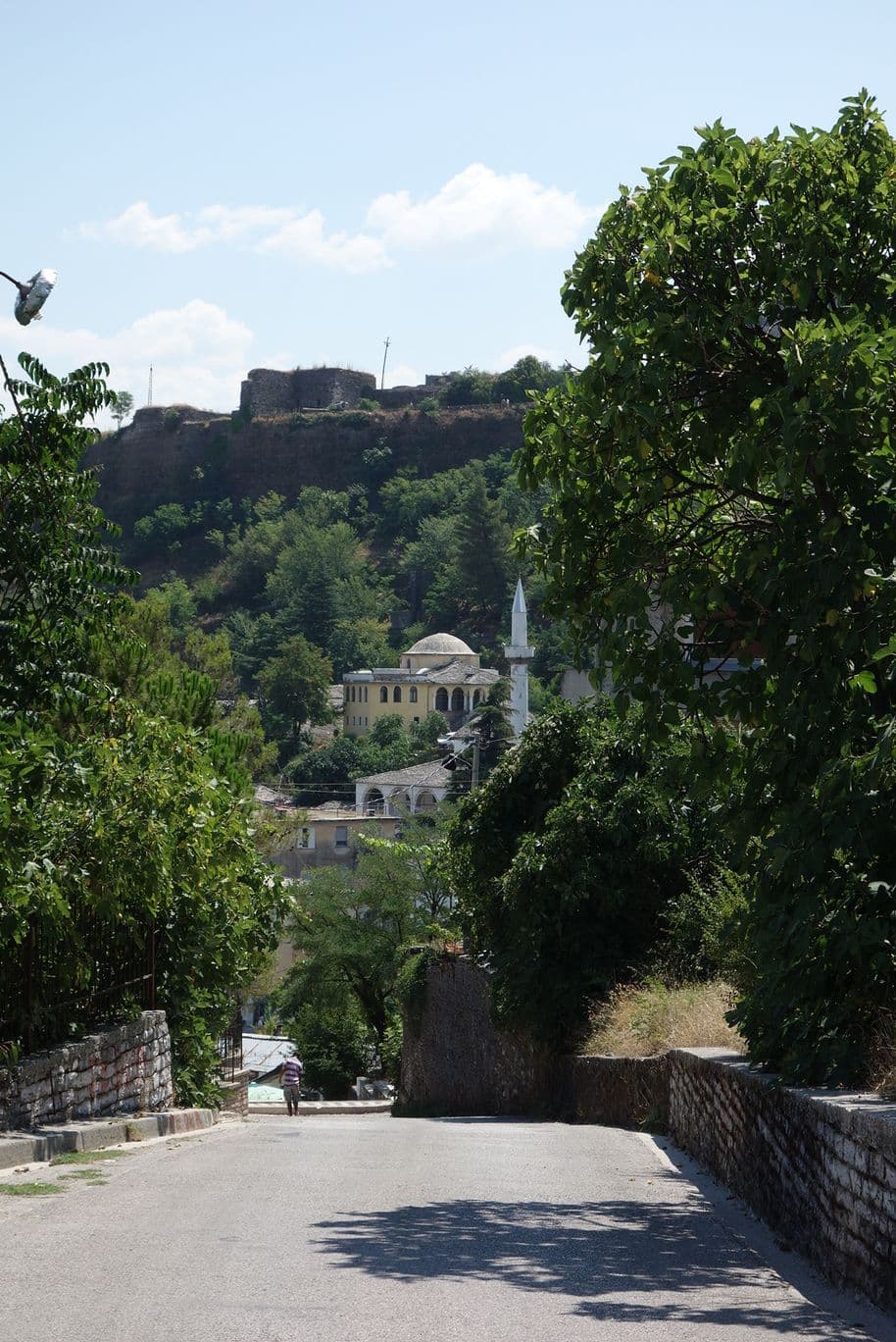 Street view near Hotel Kaleo, Gjirokastër — © malenki (CC BY-SA · Mapillary)