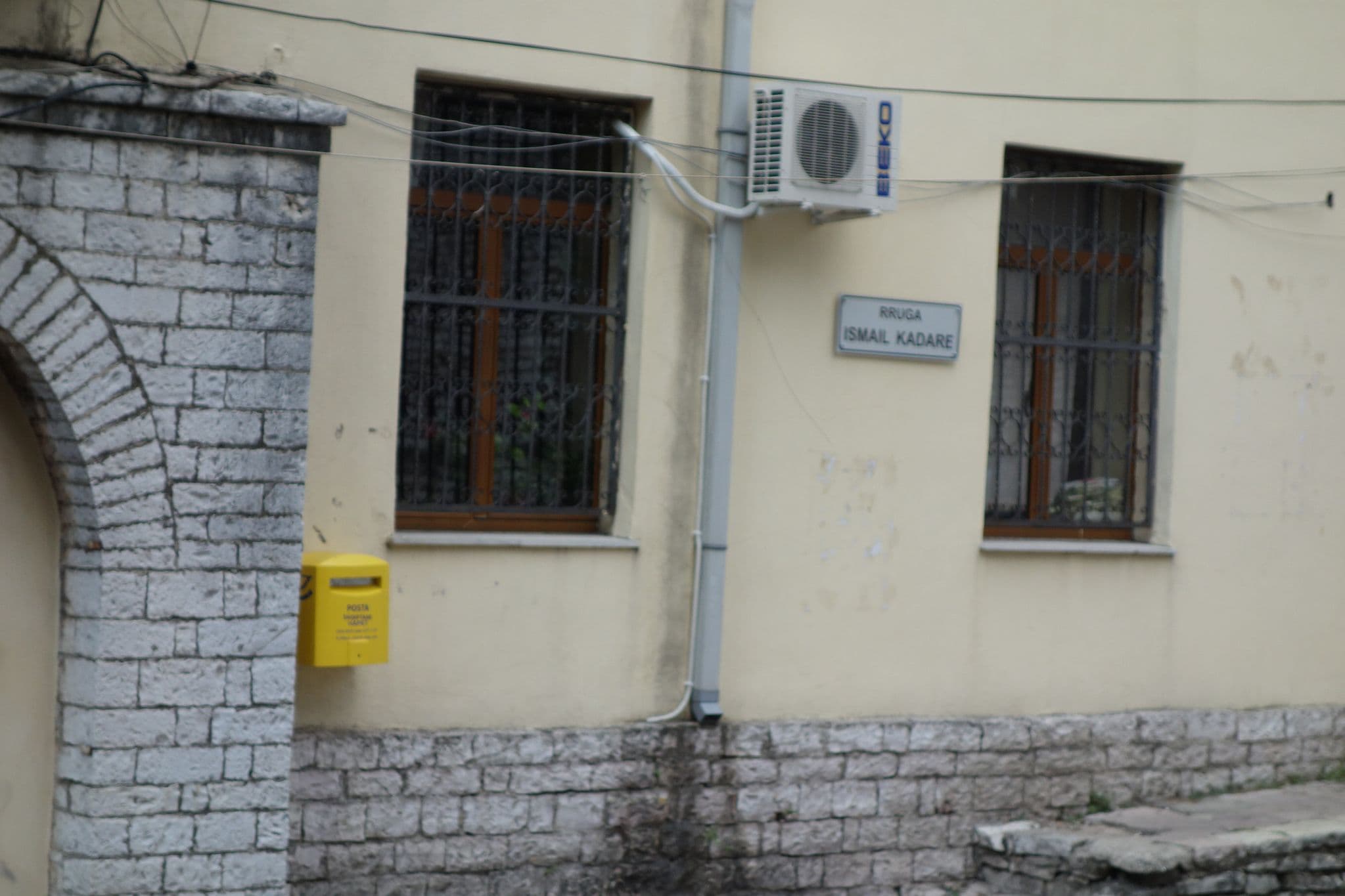 Street view near Hotel Argjiro, Gjirokastër — © malenki (CC BY-SA · Mapillary)