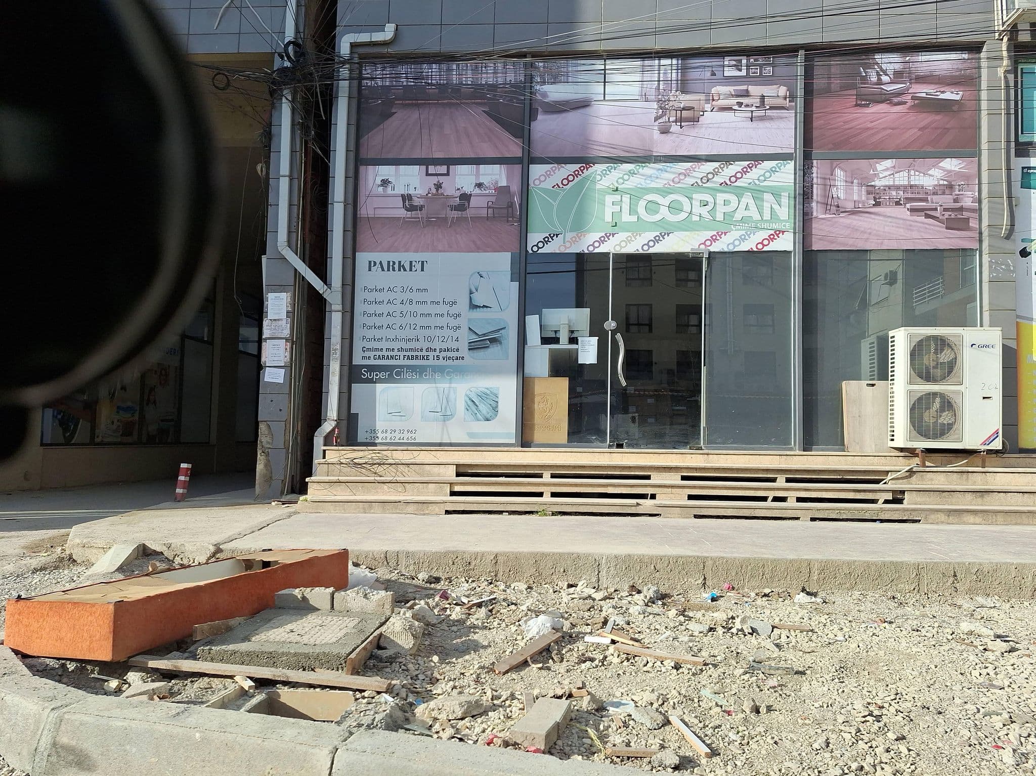 Street view near Arc Hotel, Tirana — © denisju_osm (CC BY-SA · Mapillary)