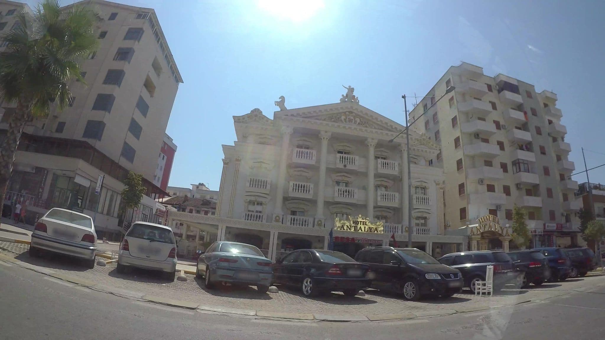 Street view near Hotel Antalya, Rrashbull — © kaart_3 (CC BY-SA · Mapillary)